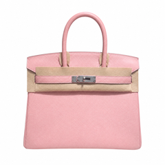 Birkin 25 Retourne 3Q Rose Sakura Togo Silver Hardware