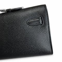 Kelly Cut 31 handbag Epsom leather picture black ready stock