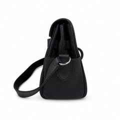 🆕 In stock Kelly Messenger messenger bag for men and women, black silver buckle, imported leather, all-steel hand-waxed thread, the highest cost-effectiveness on the Internet. The classic combination