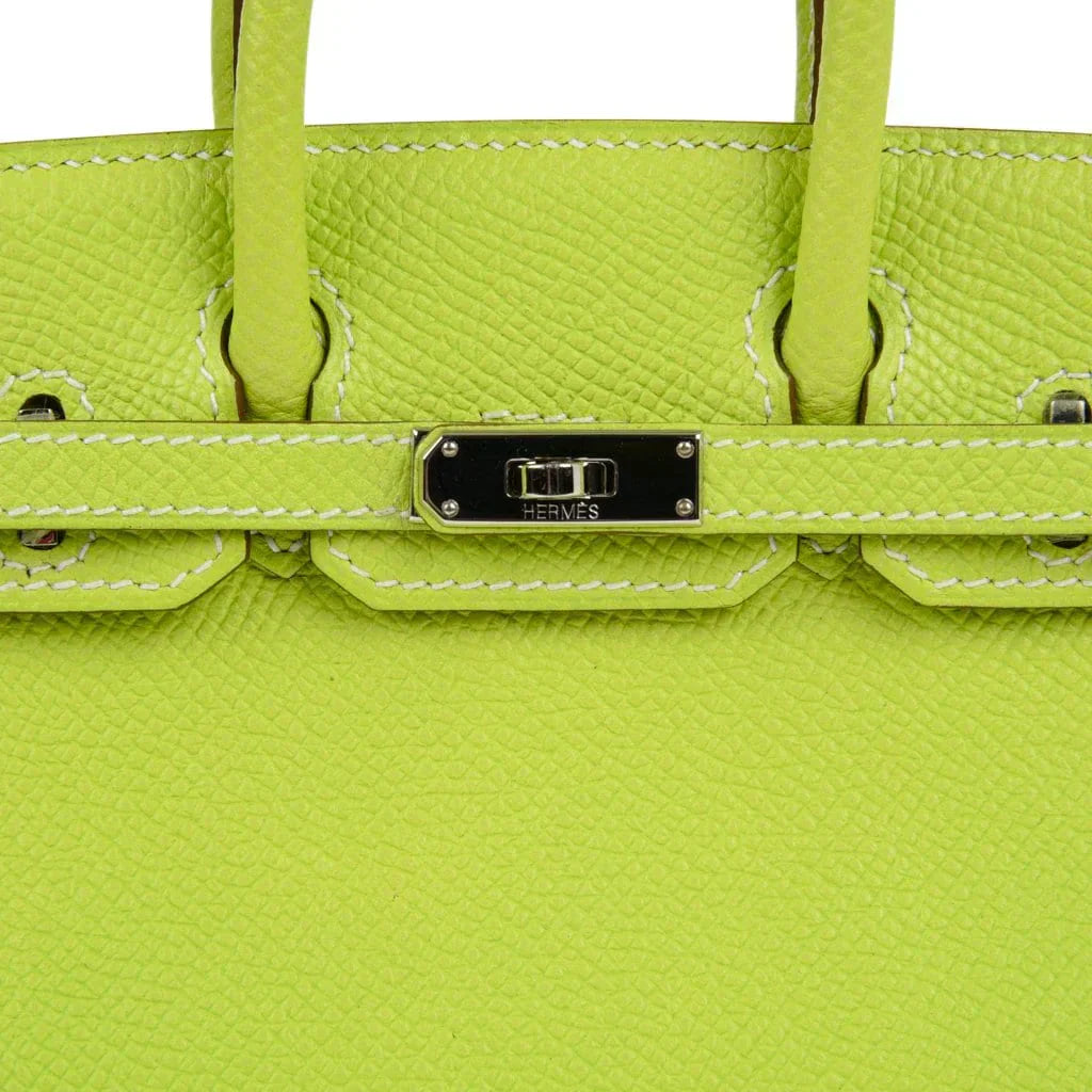 👜Birkin Tiny Bag Miniature Micro Kiwi Epsom Limited Edition
