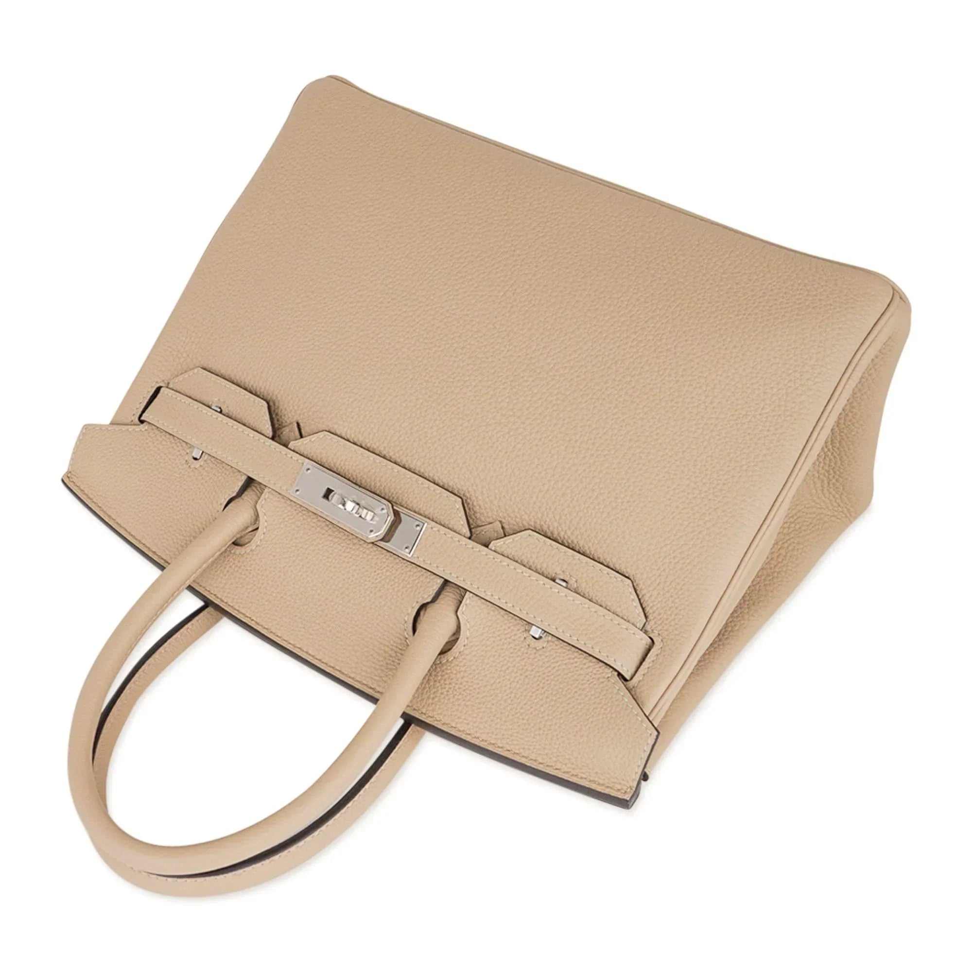 👜Birkin 30 Bag Trench Neutral Perfection Palladium Hardware