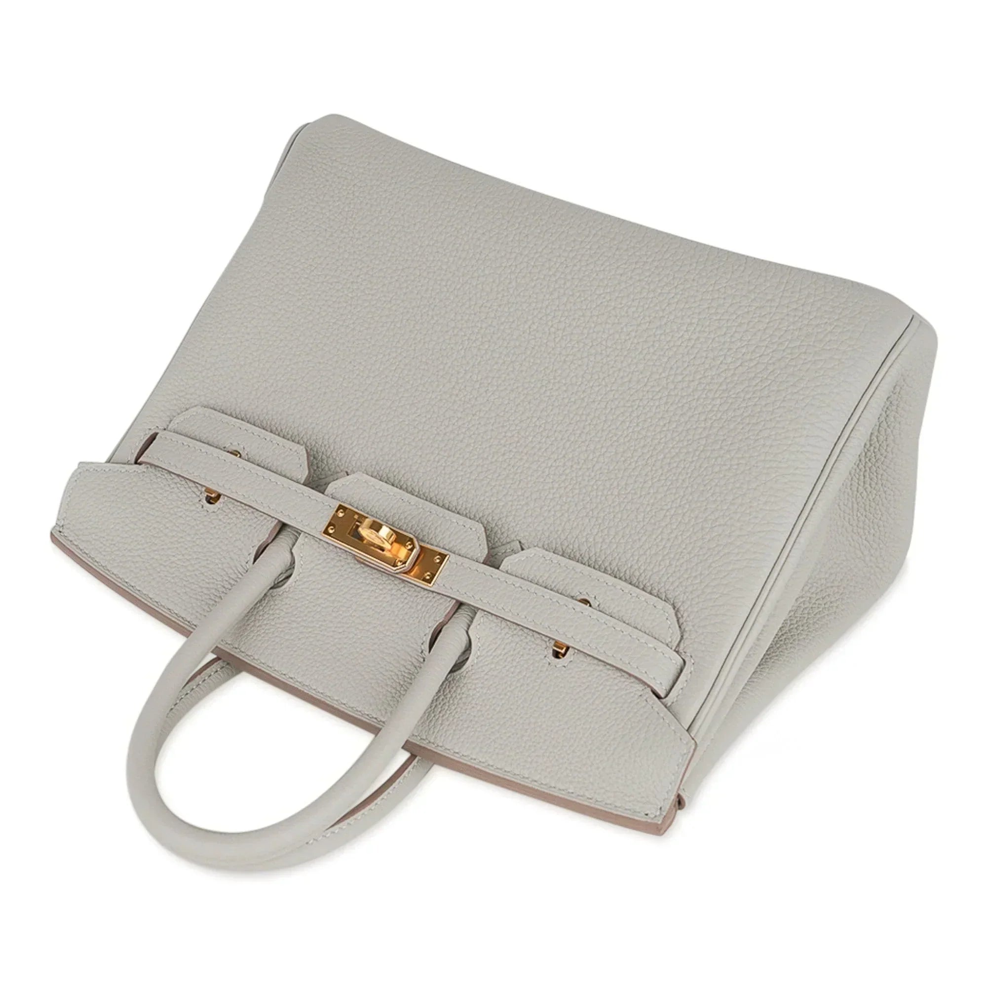 👜Birkin 25 Bag Gris Perle Togo Gold Hardware