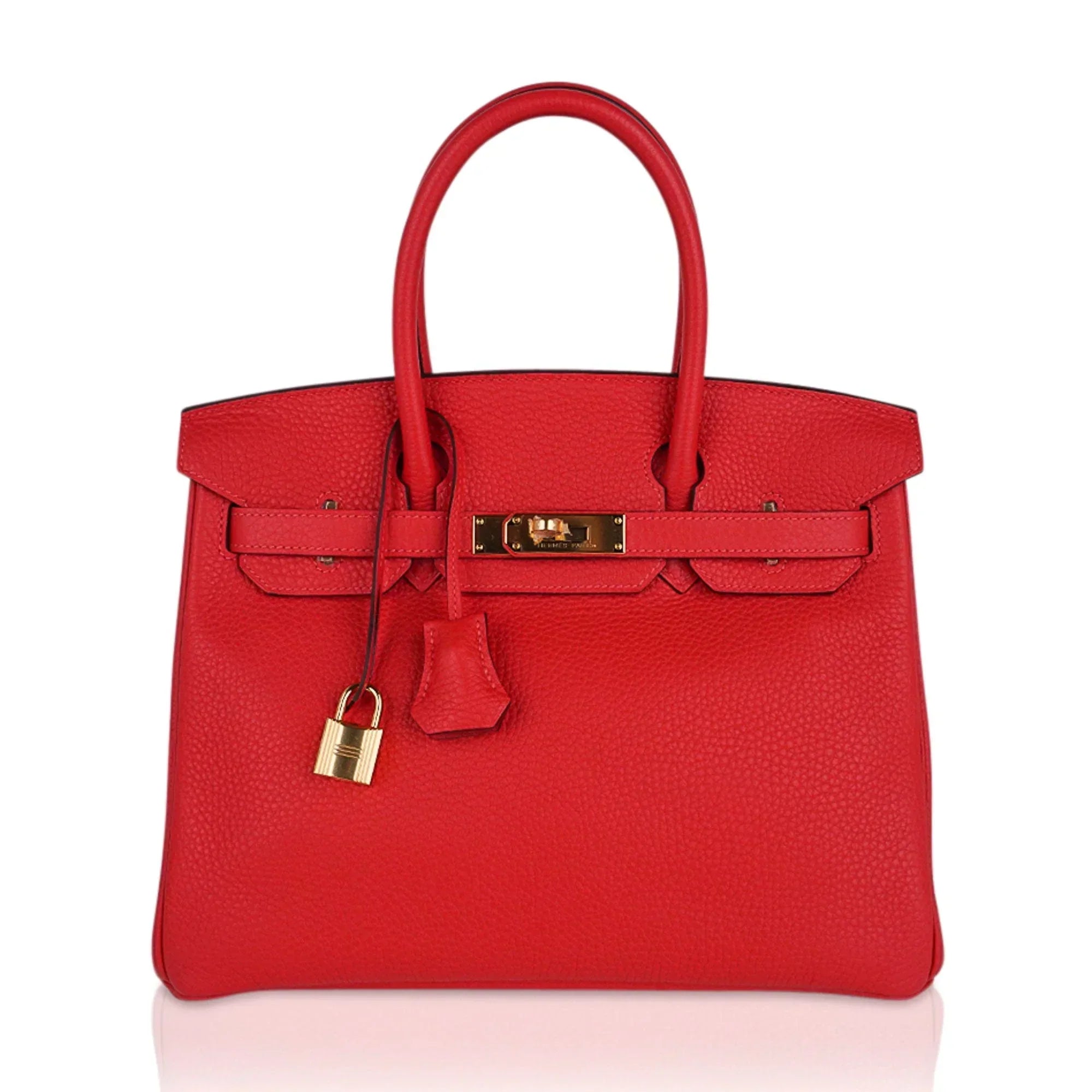 👜Birkin 30 Capucine Bag Togo Leather Gold Hardware