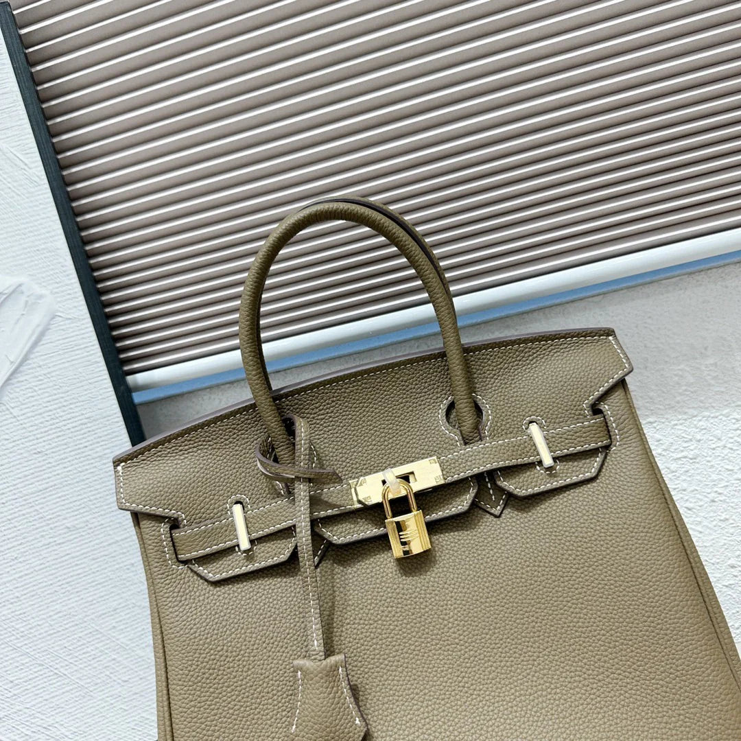 👜Birkin bag made of extremely Togo Birkin 30 Etoupe