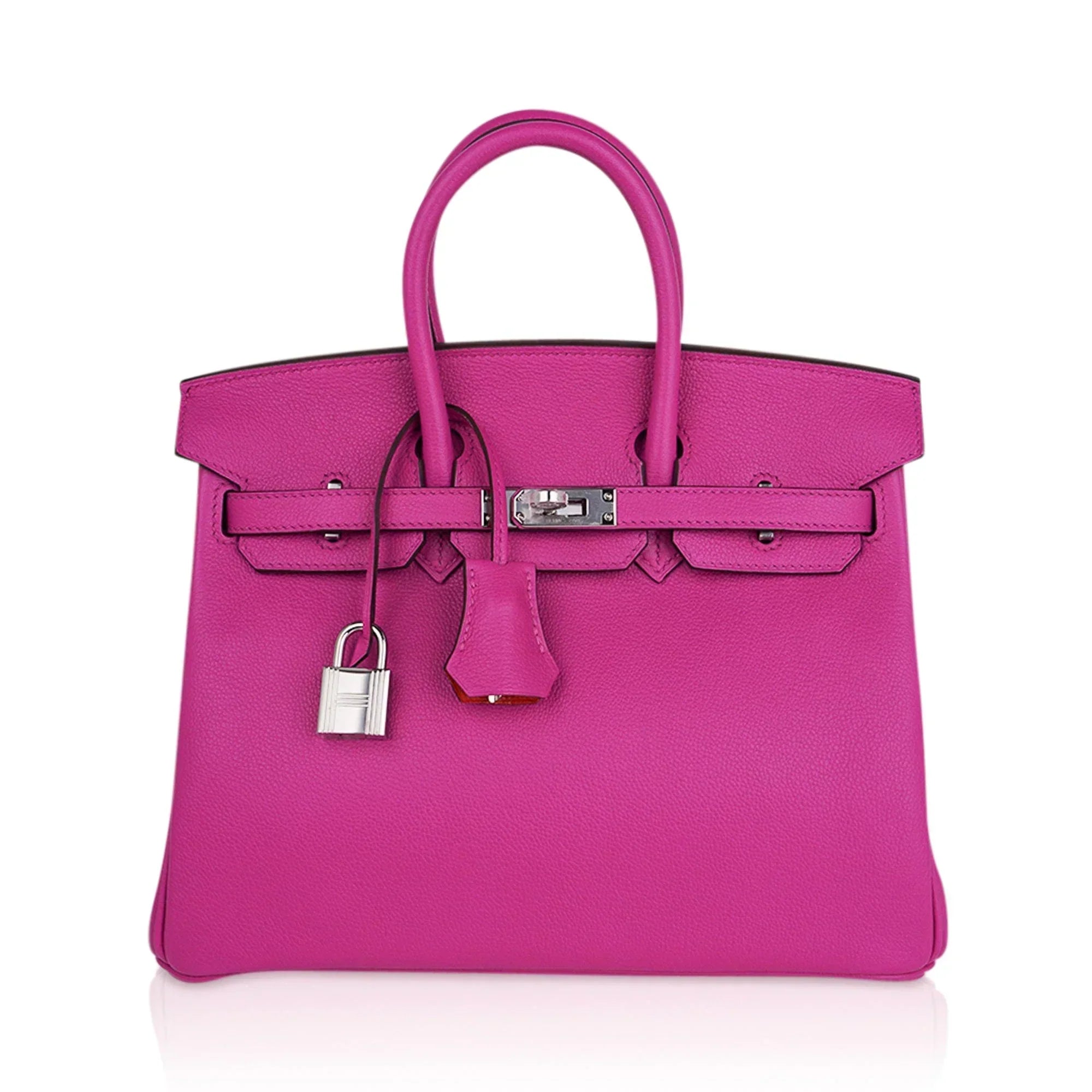 👜Verso Birkin 25 Bag Magnolia Capucine Togo Leather with Palladium Hardware