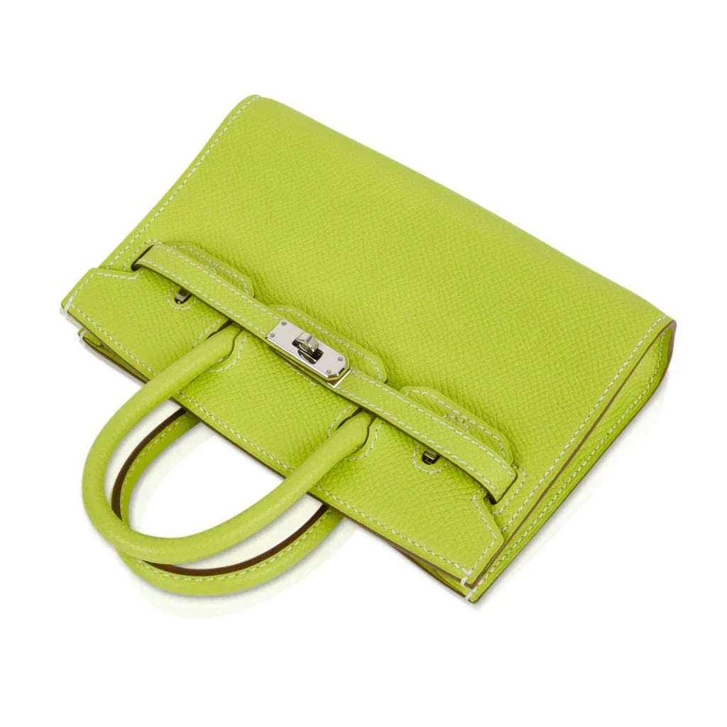 👜Birkin Tiny Bag Miniature Micro Kiwi Epsom Limited Edition
