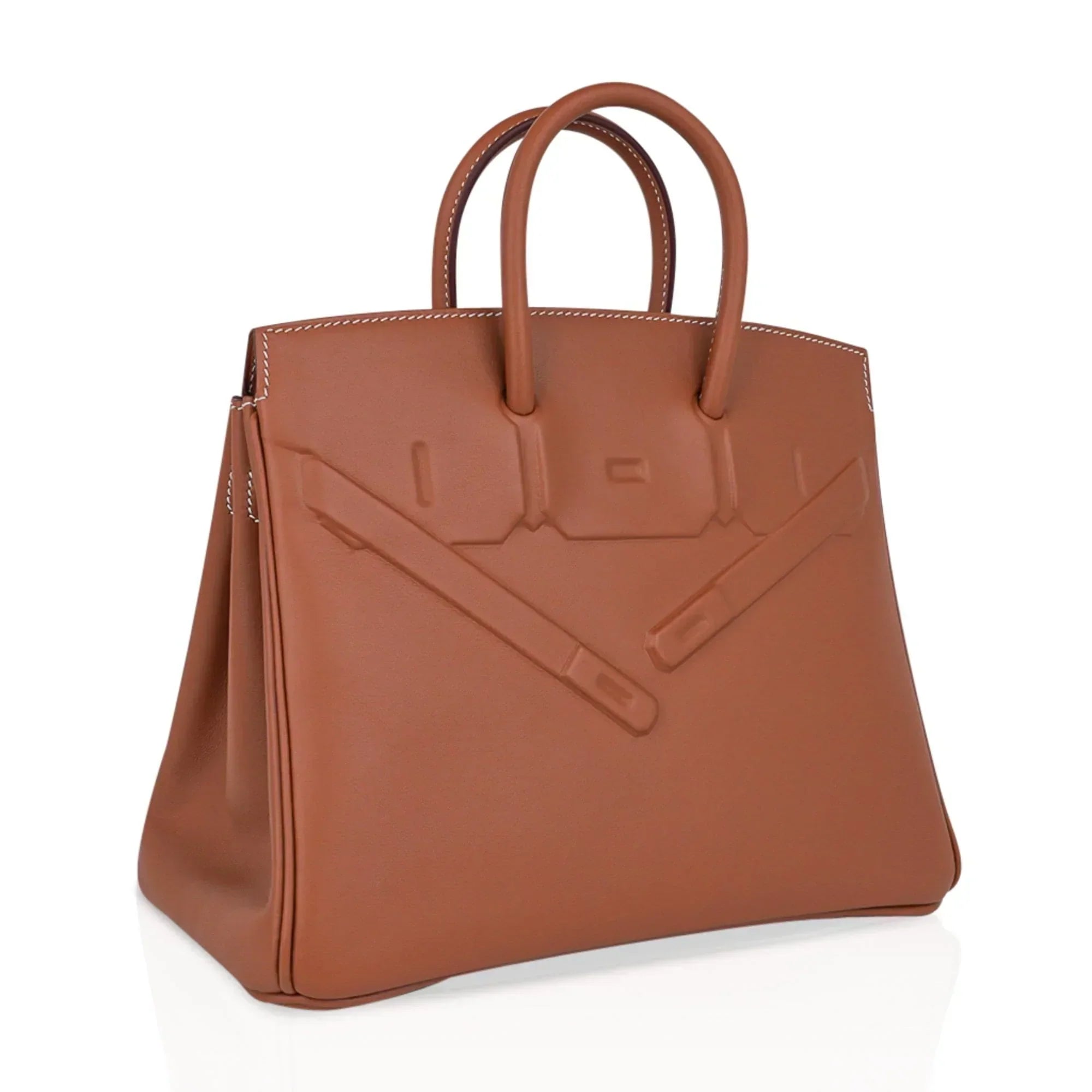👜Shadow Birkin 25 Bag Gold Evercalf Limited Edition
