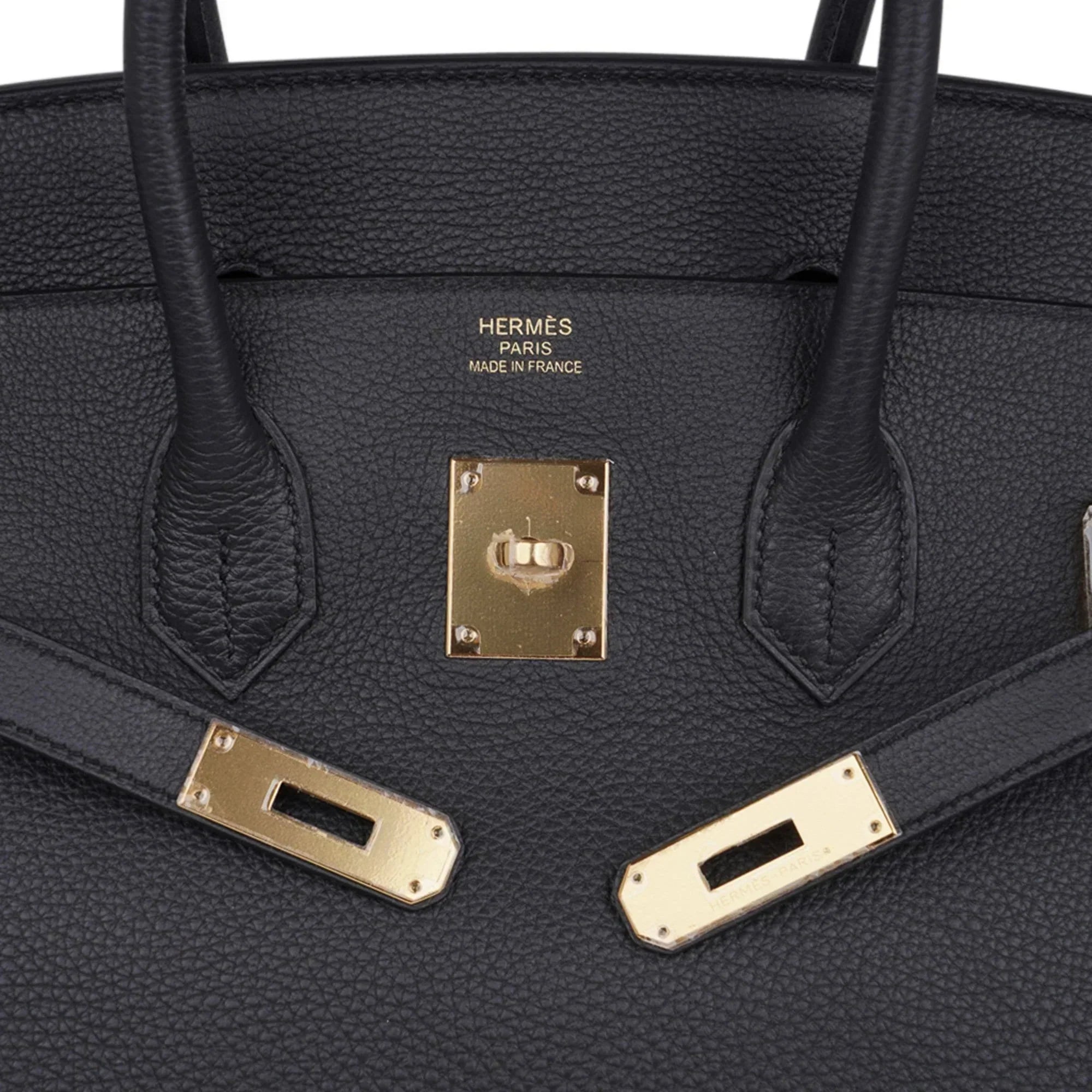 👜Limited Edition Birkin 35 Bag Plomb (Off Black) Togo Leather with Gold Hardware