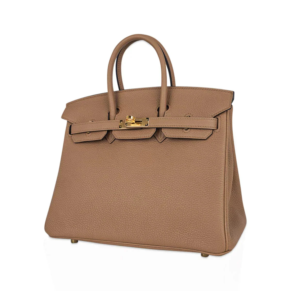👜Birkin 25 Bag in Chai Togo Leather with Gold Hardware