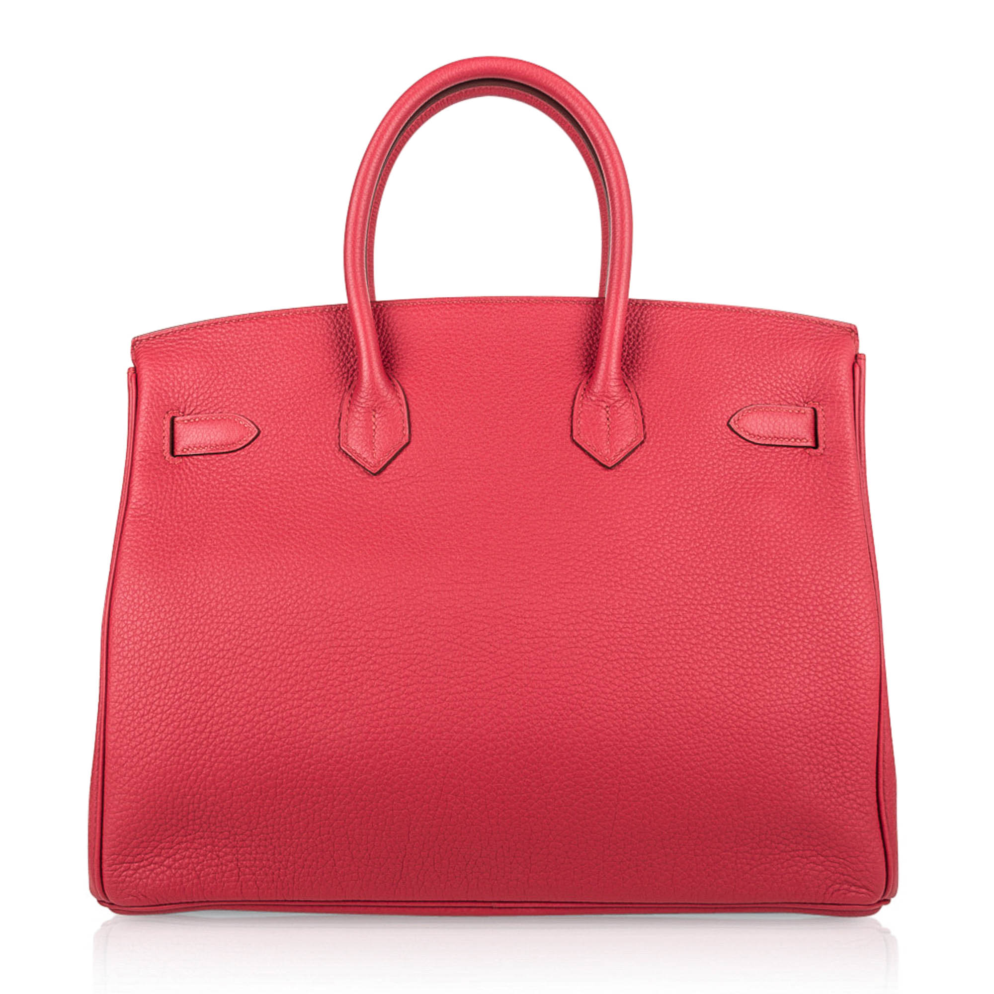 👜Birkin 35 Bag Vermillion Togo Leather with Gold Hardware