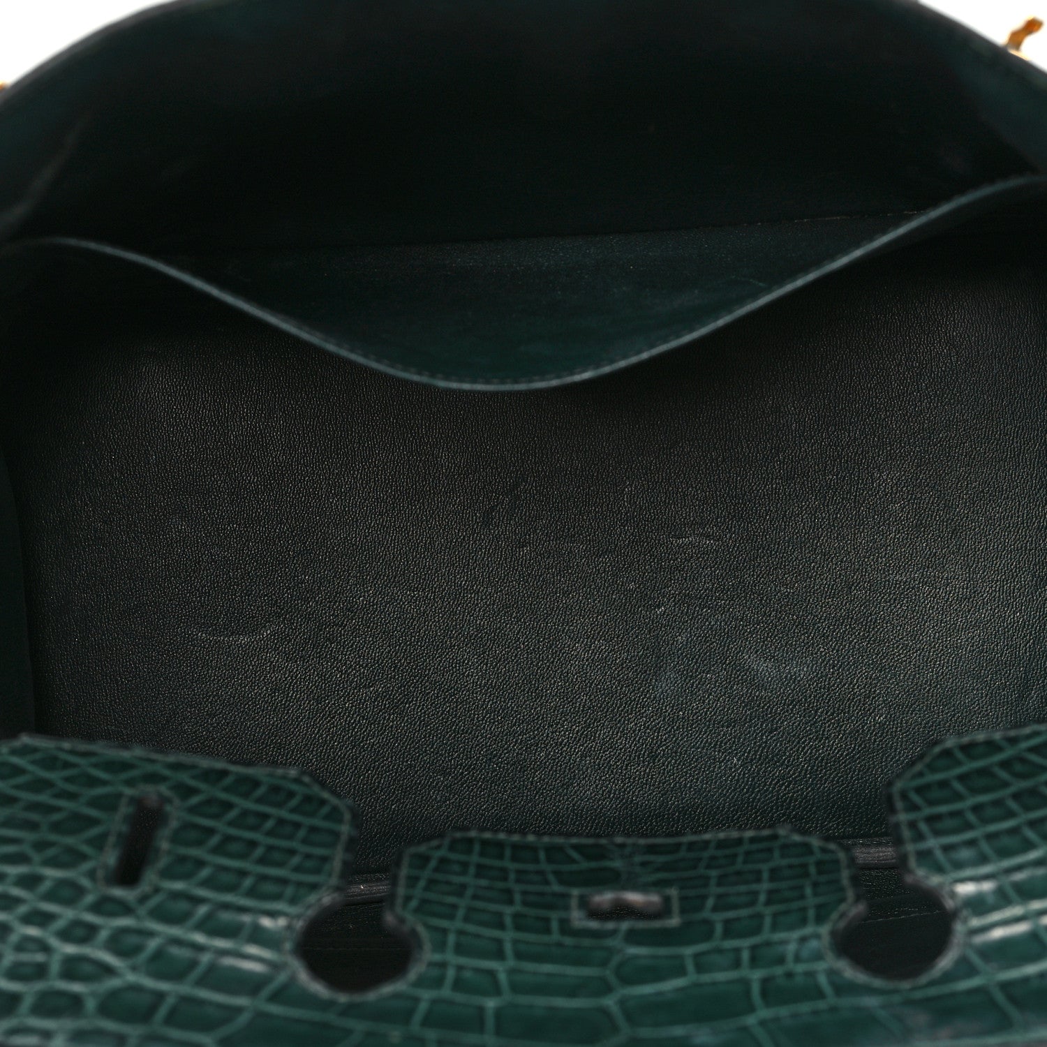 👜Birkin Vert Titien Matte Alligator Gold Hardware