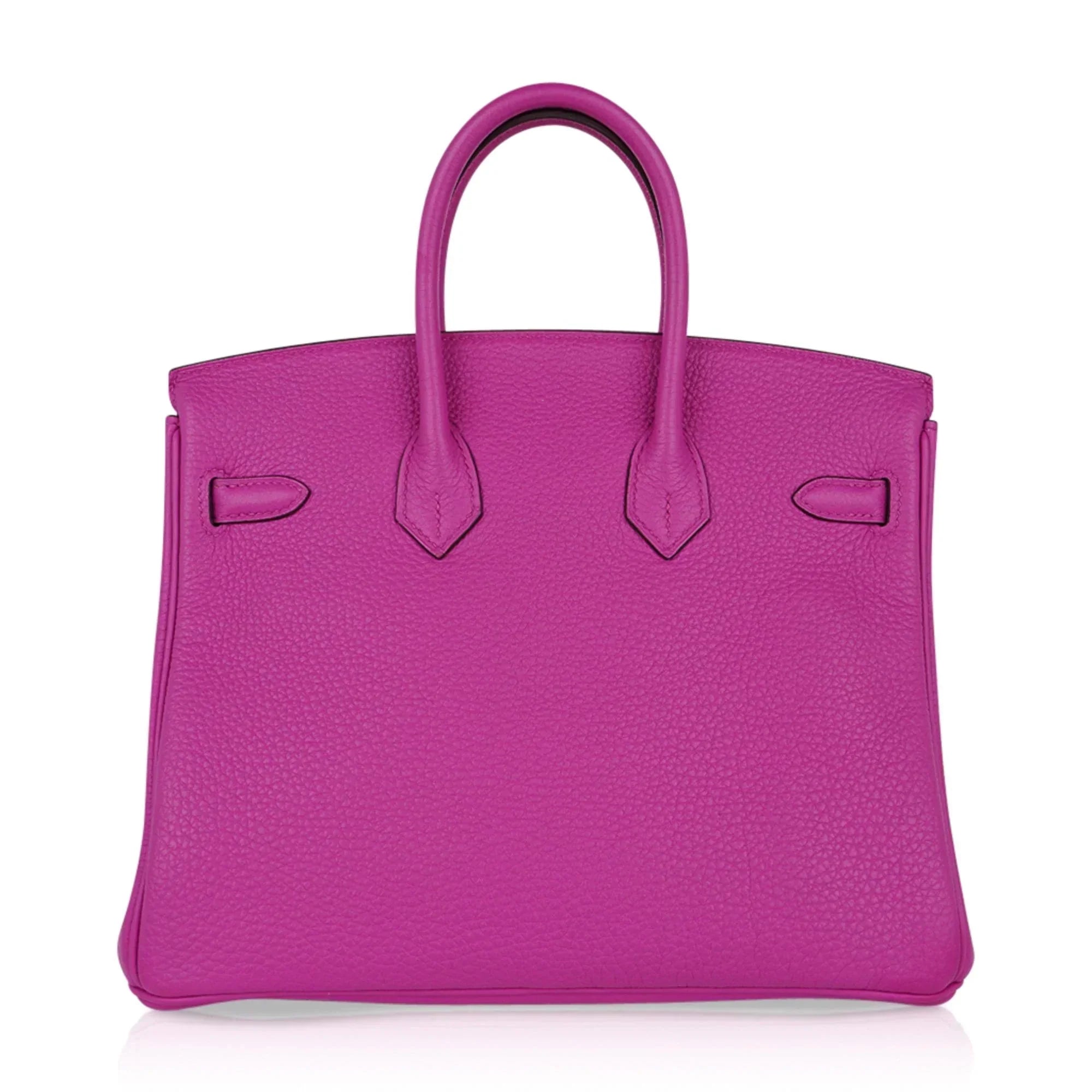 👜Birkin 25 Bag Magnolia Togo Palladium Hardware