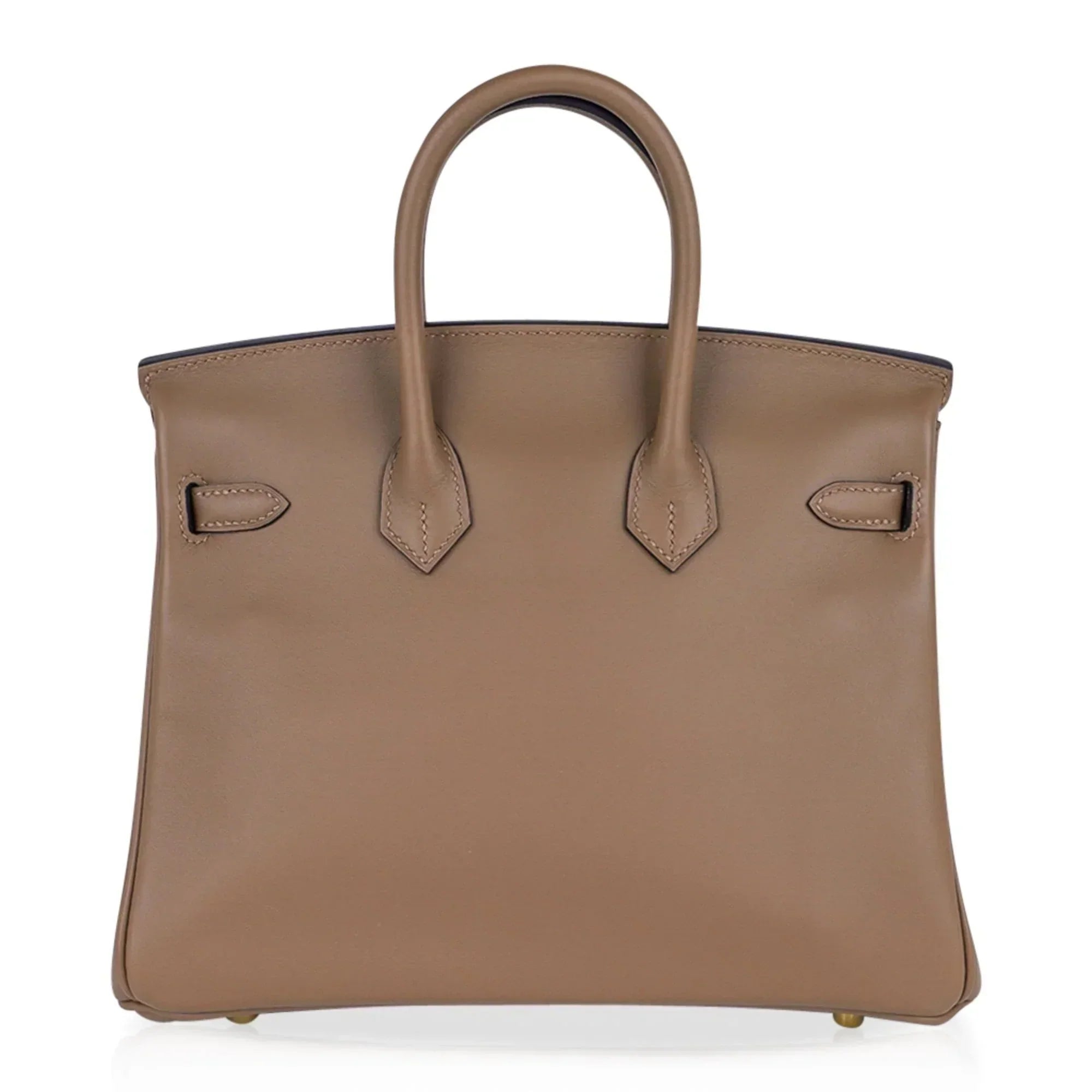 👜Birkin 25 Beige De Weimar Veau Jonathan Leather Gold Hardware