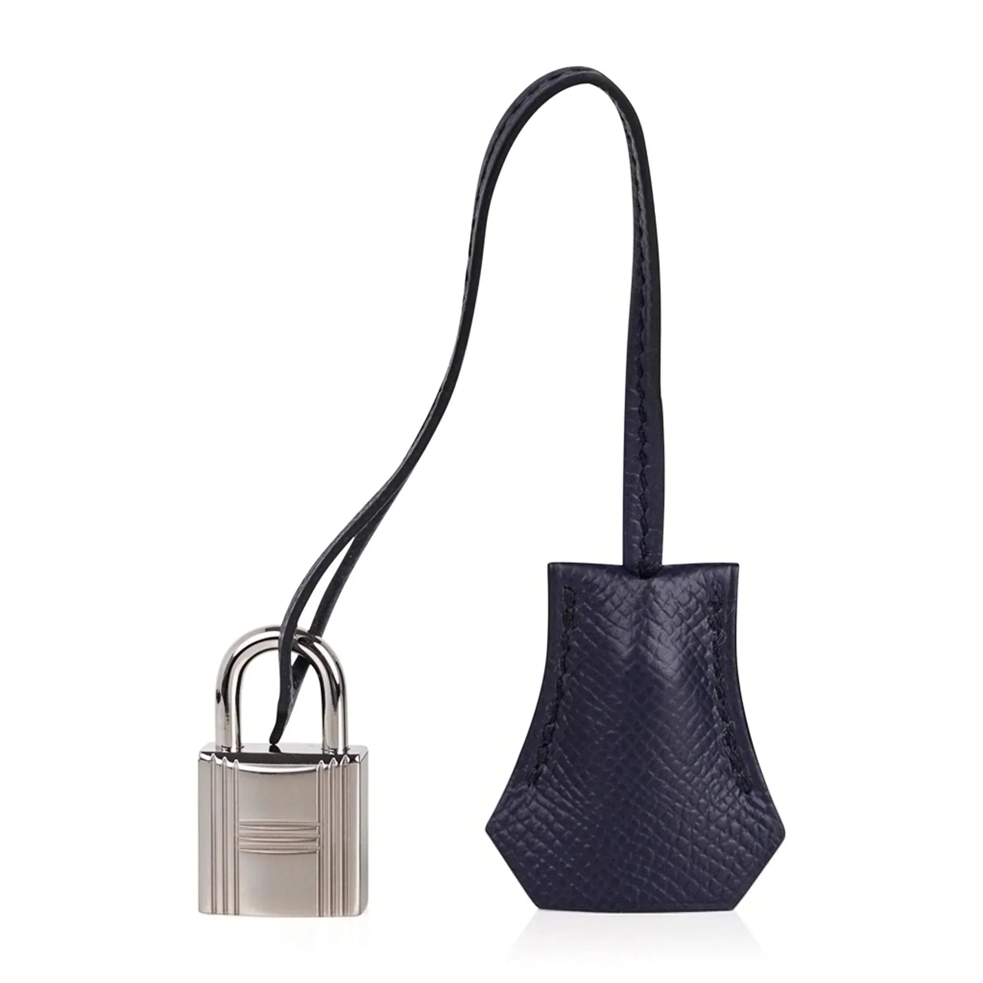 👜Birkin Sellier 25 Bag Blue Indigo Epsom Leather with Palladium Hardware