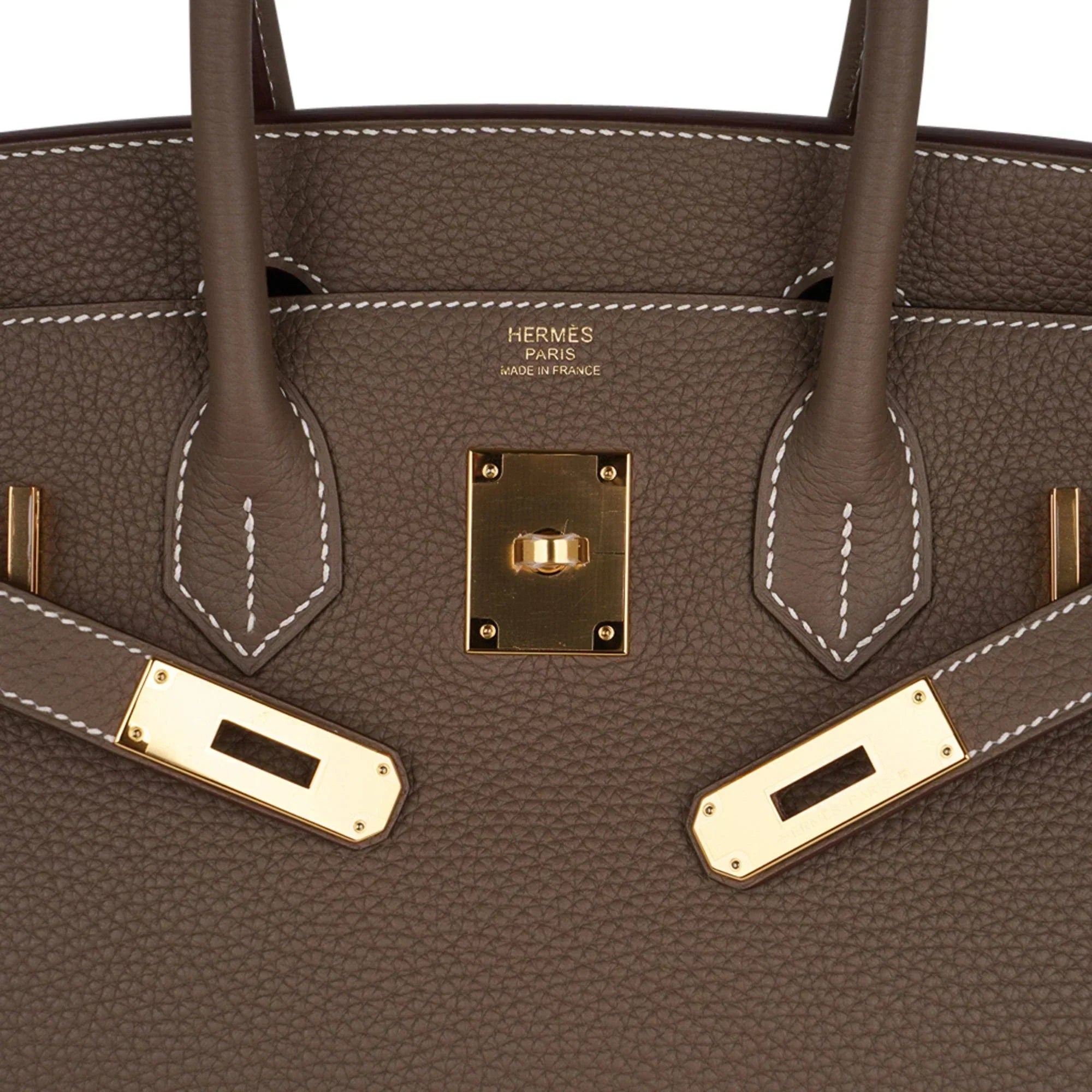 👜Birkin 30 Bag Etoupe (Taupe) Gold Hardware Togo Leather