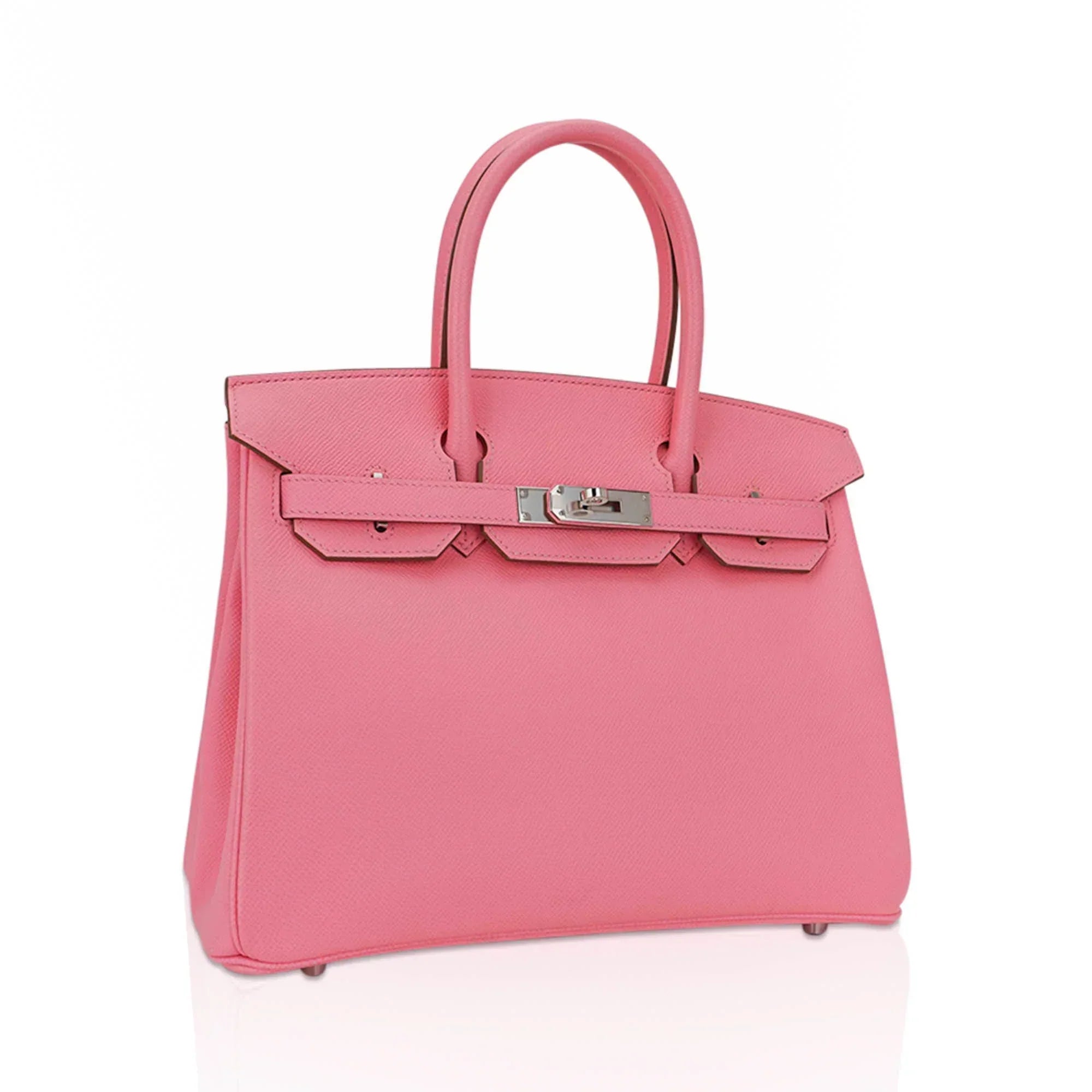 👜Birkin 30 Bag Rose Confetti Epsom Leather with Palladium Hardware