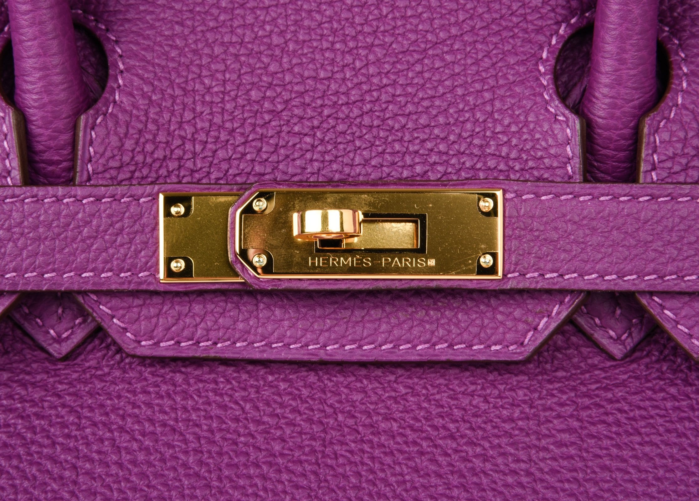 👜Birkin 30 Bag Anemone Togo Gold Hardware Exotic Purple Beauty
