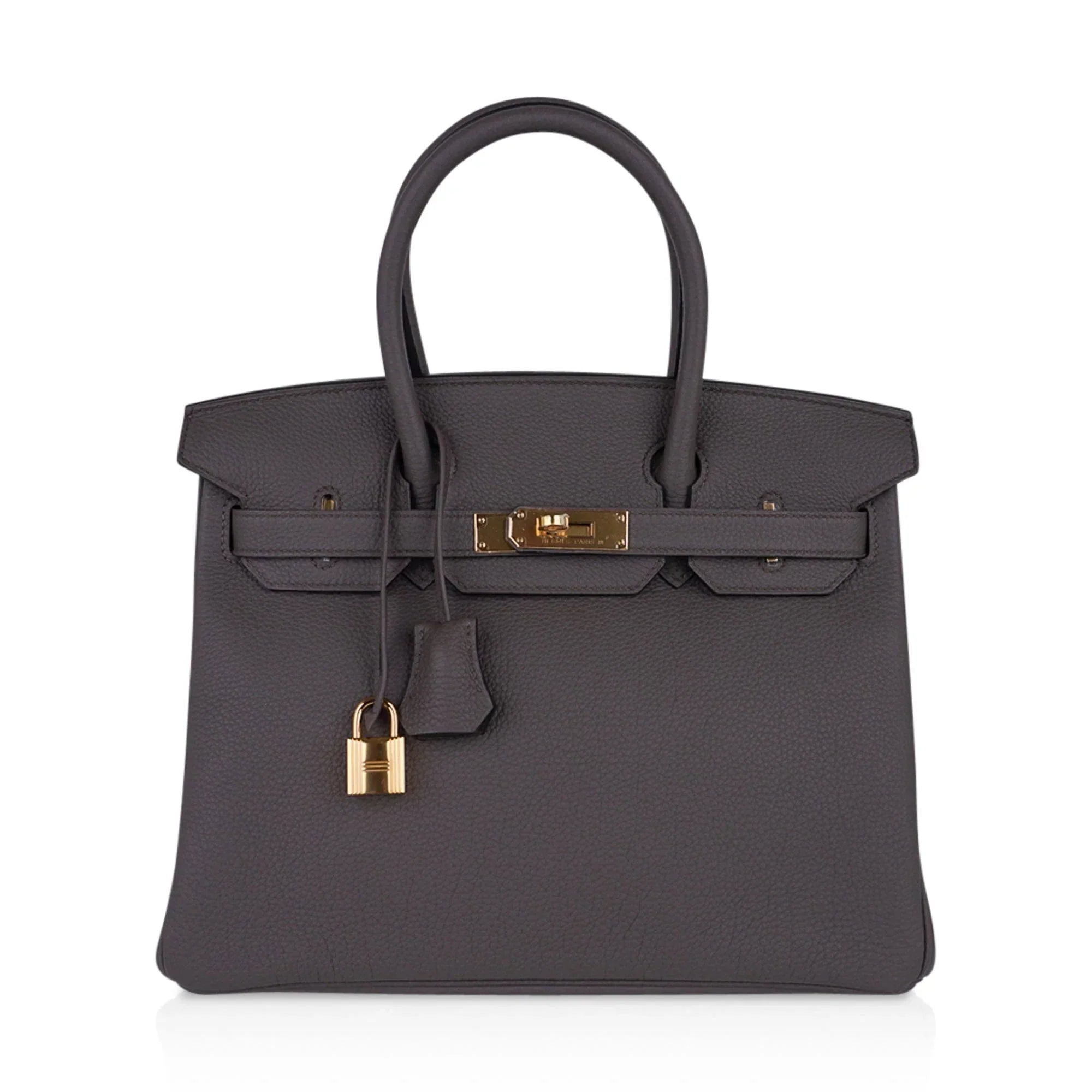 👜Birkin 30 Bag Etain Gray Coveted Gold Hardware Togo