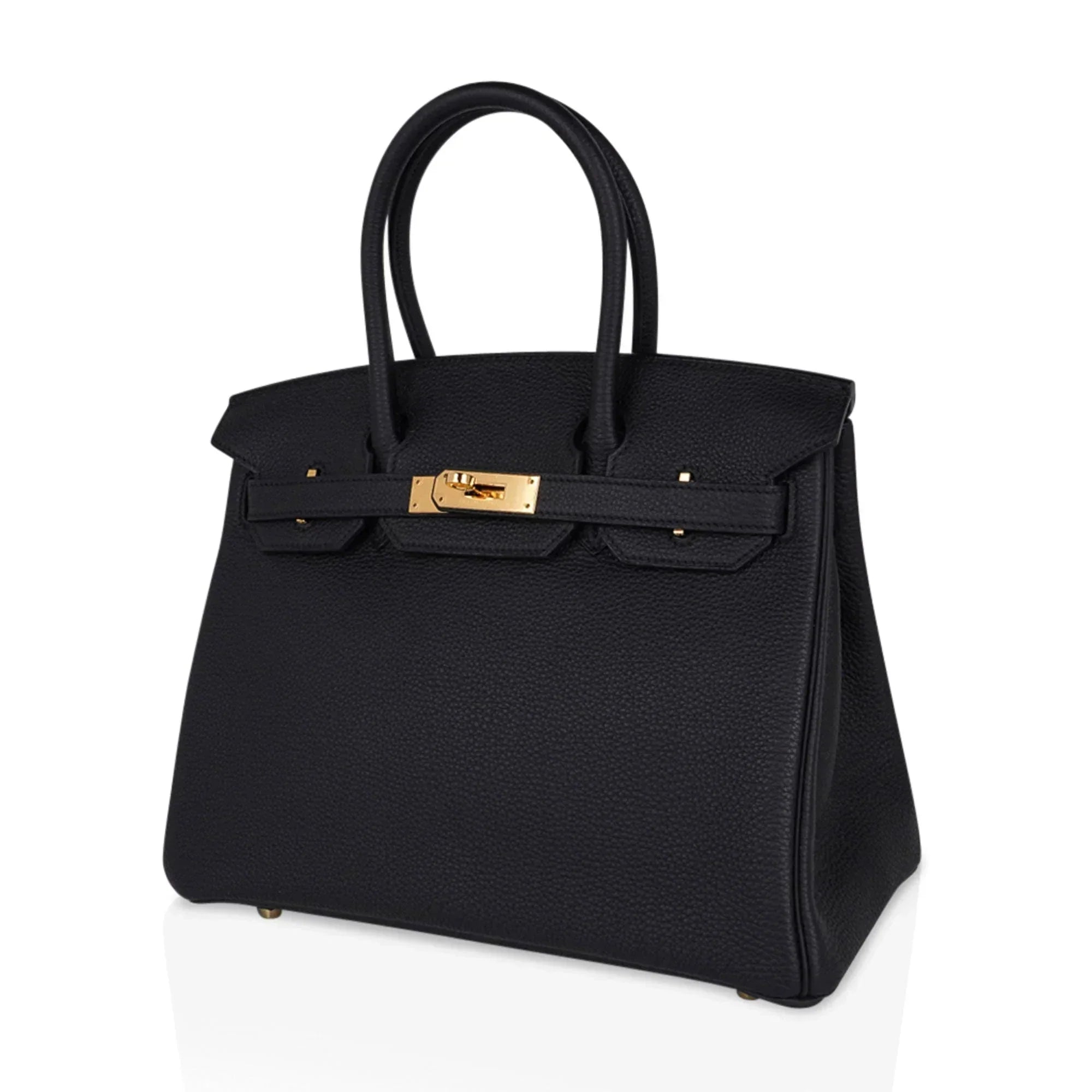 👜Birkin 30 Bag Black Togo Leather with Gold Hardware