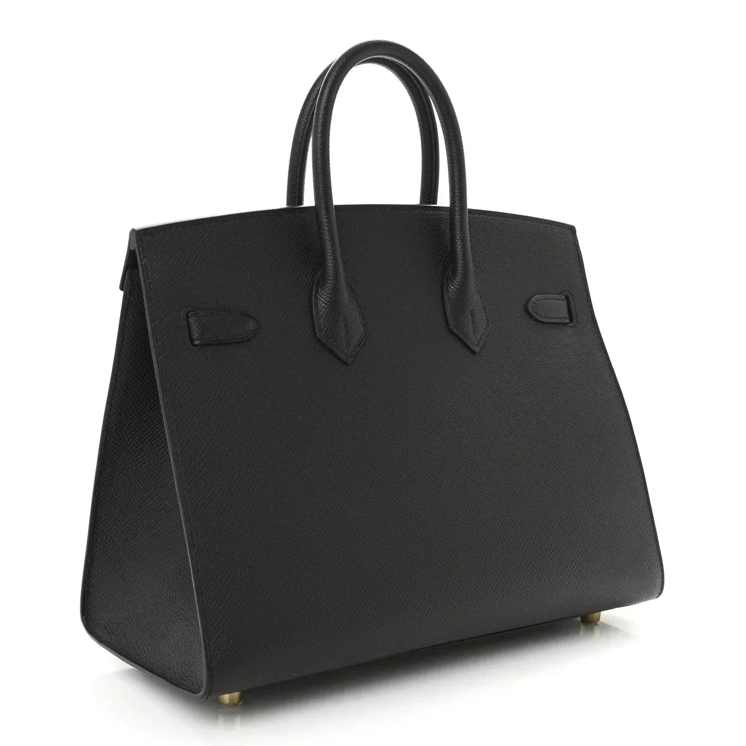 👜Birkin Sellier 25 Black Epsom Leather Gold Hardware