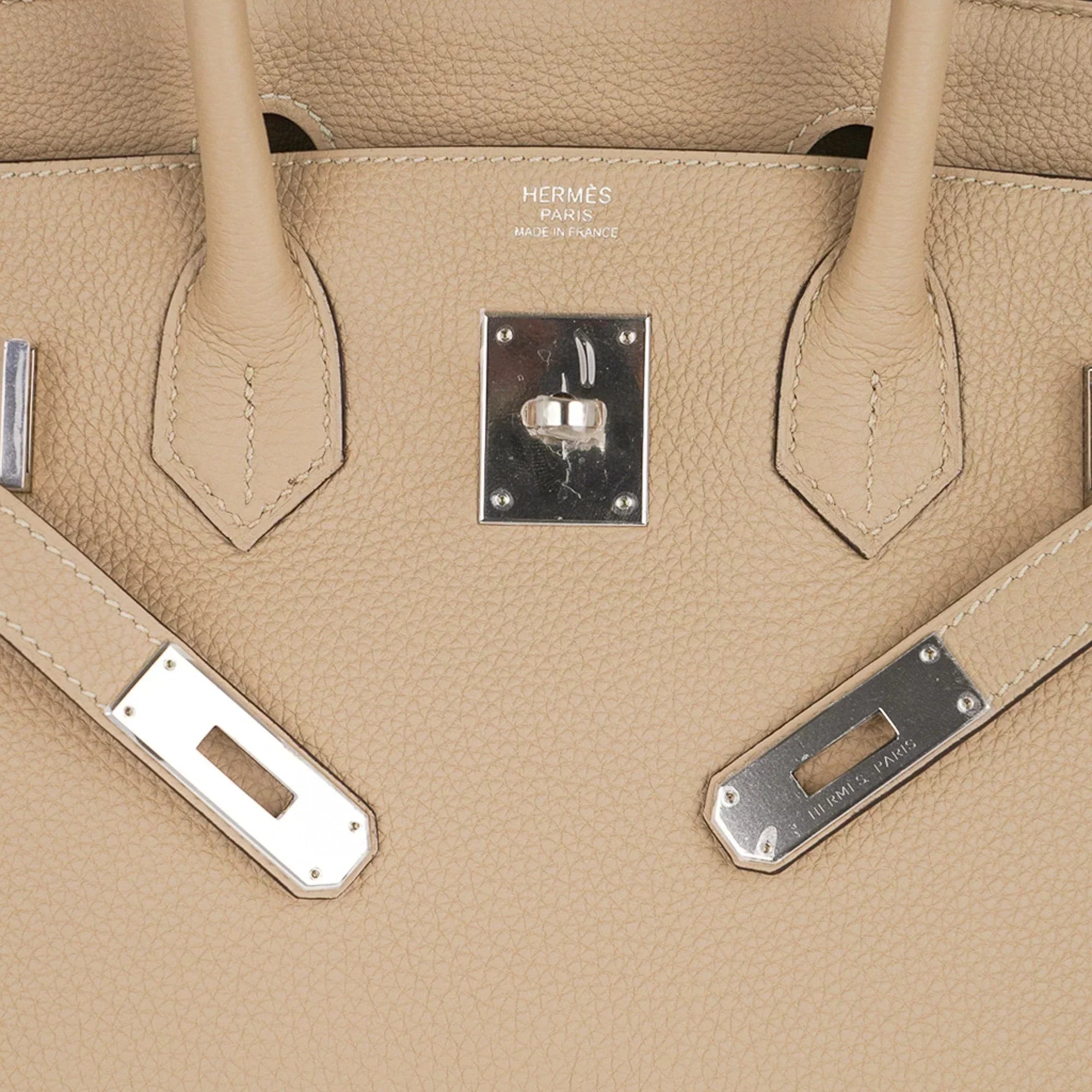👜Birkin 30 Bag Trench Neutral Perfection Palladium Hardware