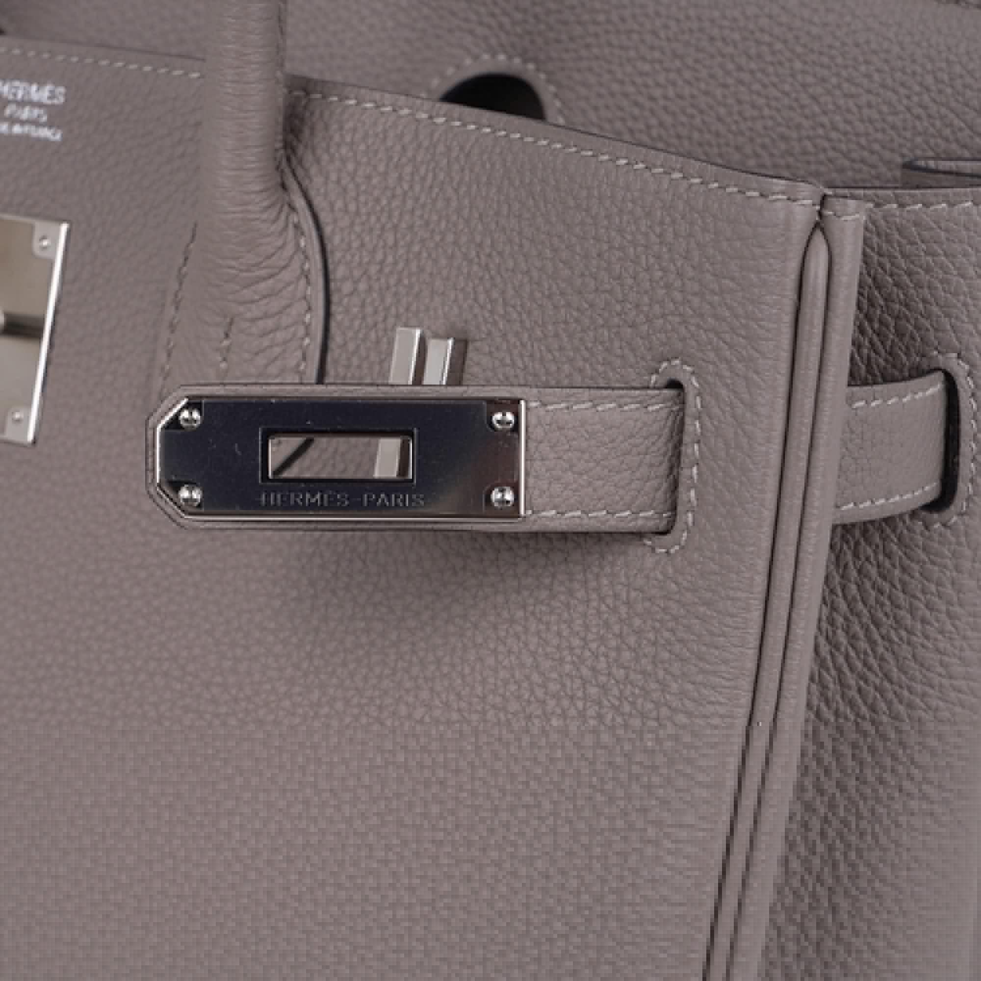👜Birkin 30 Bag Gris Asphalte Togo Leather with Palladium Hardware