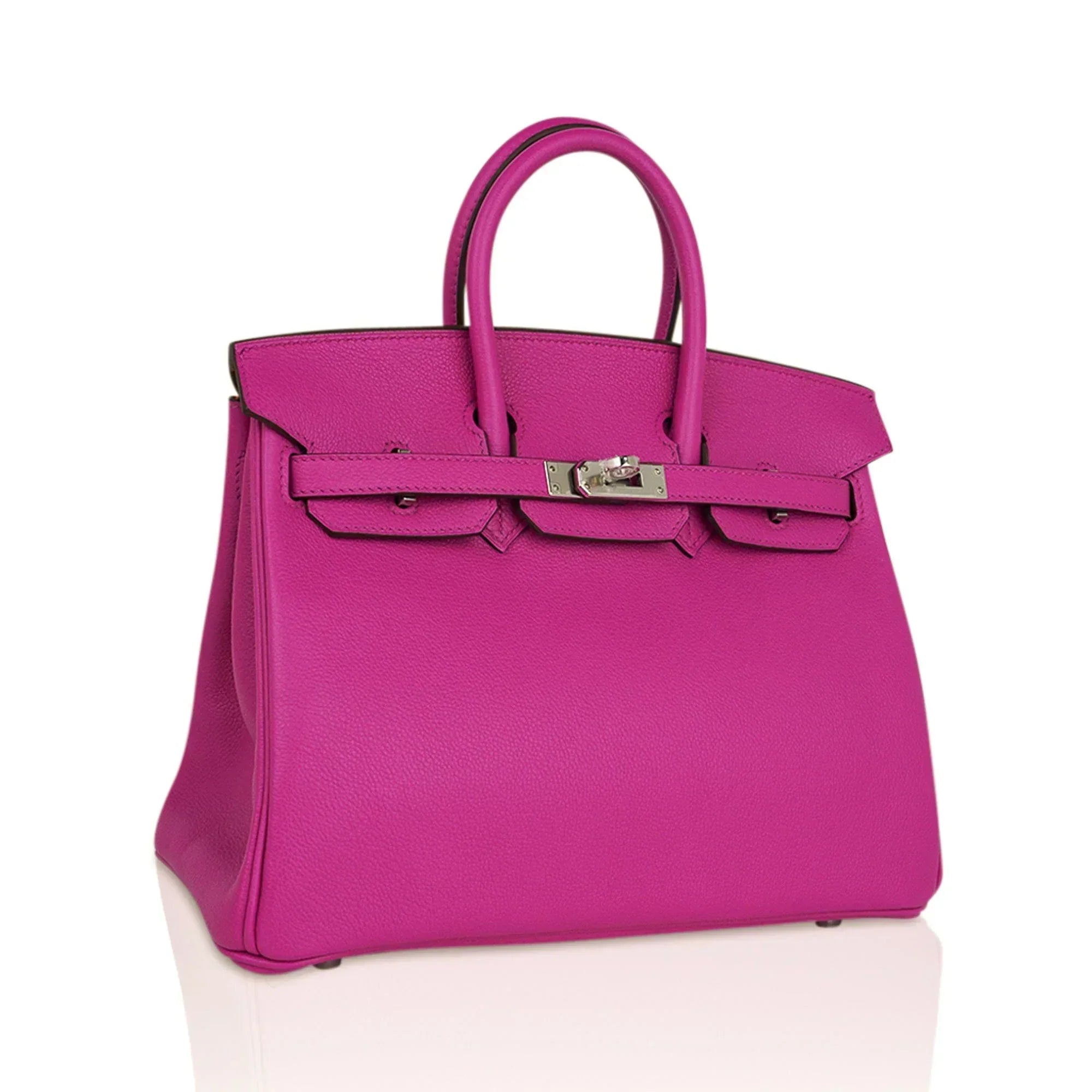 👜Verso Birkin 25 Bag Magnolia Capucine Togo Leather with Palladium Hardware