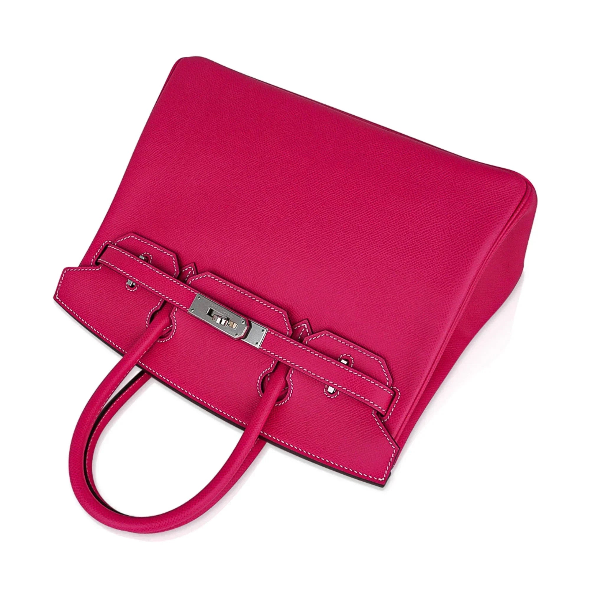 👜Birkin 30 Bag Rose Tyrien Candy Epsom Limited Edition Palladium