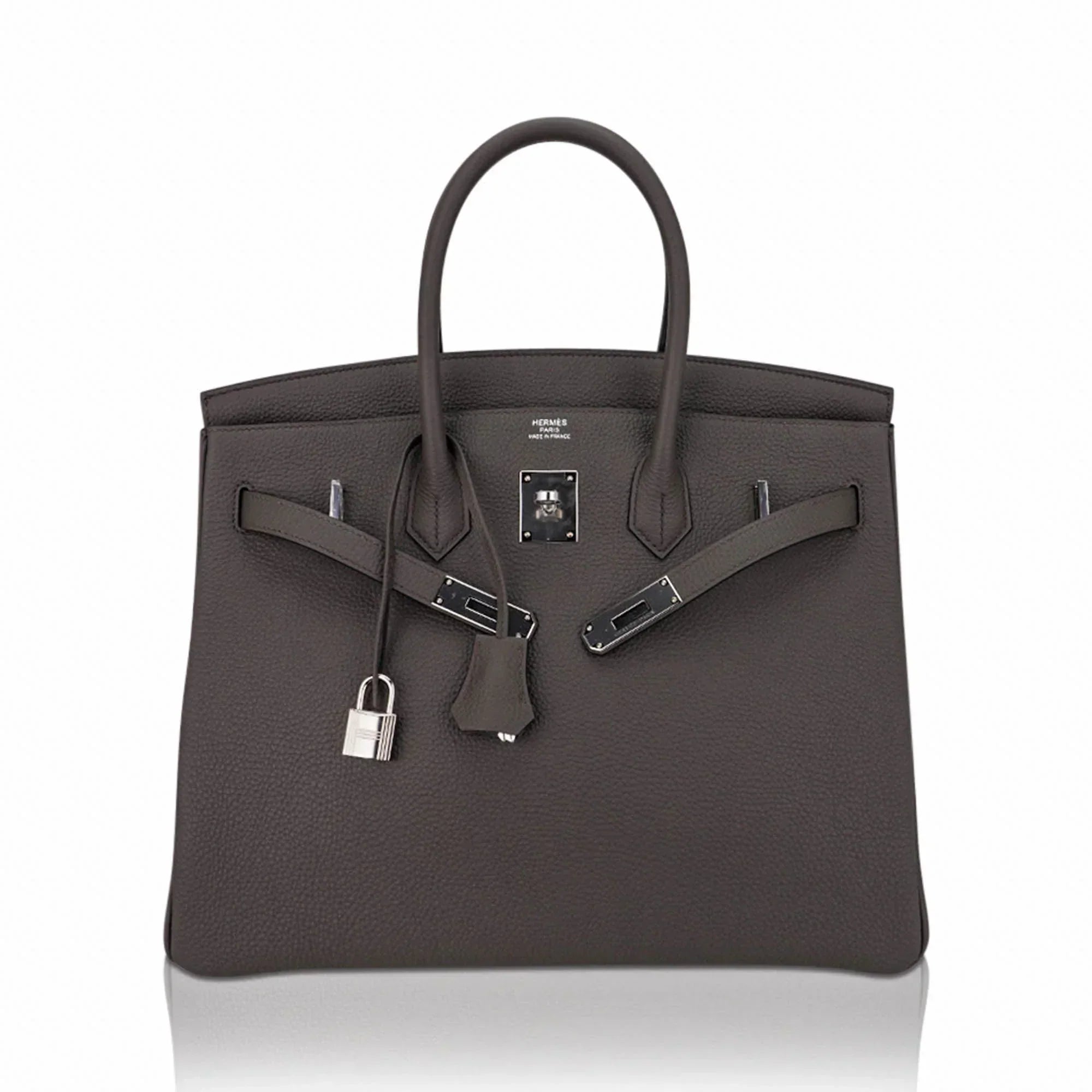 👜Birkin 35 Bag Etain Togo Leather with Palladium Hardware