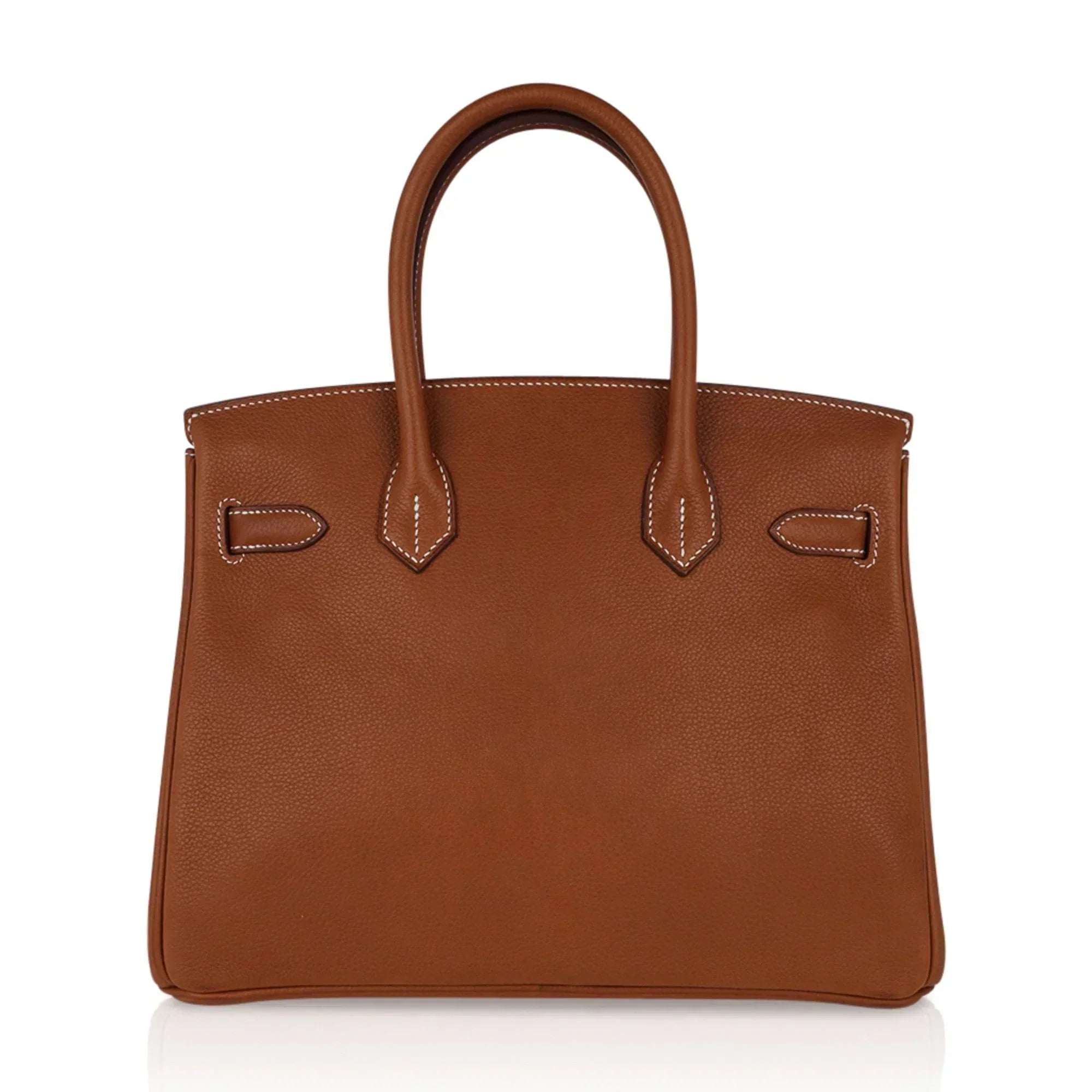 👜Birkin 30 Bag Barenia Faubourg Palladium Hardware