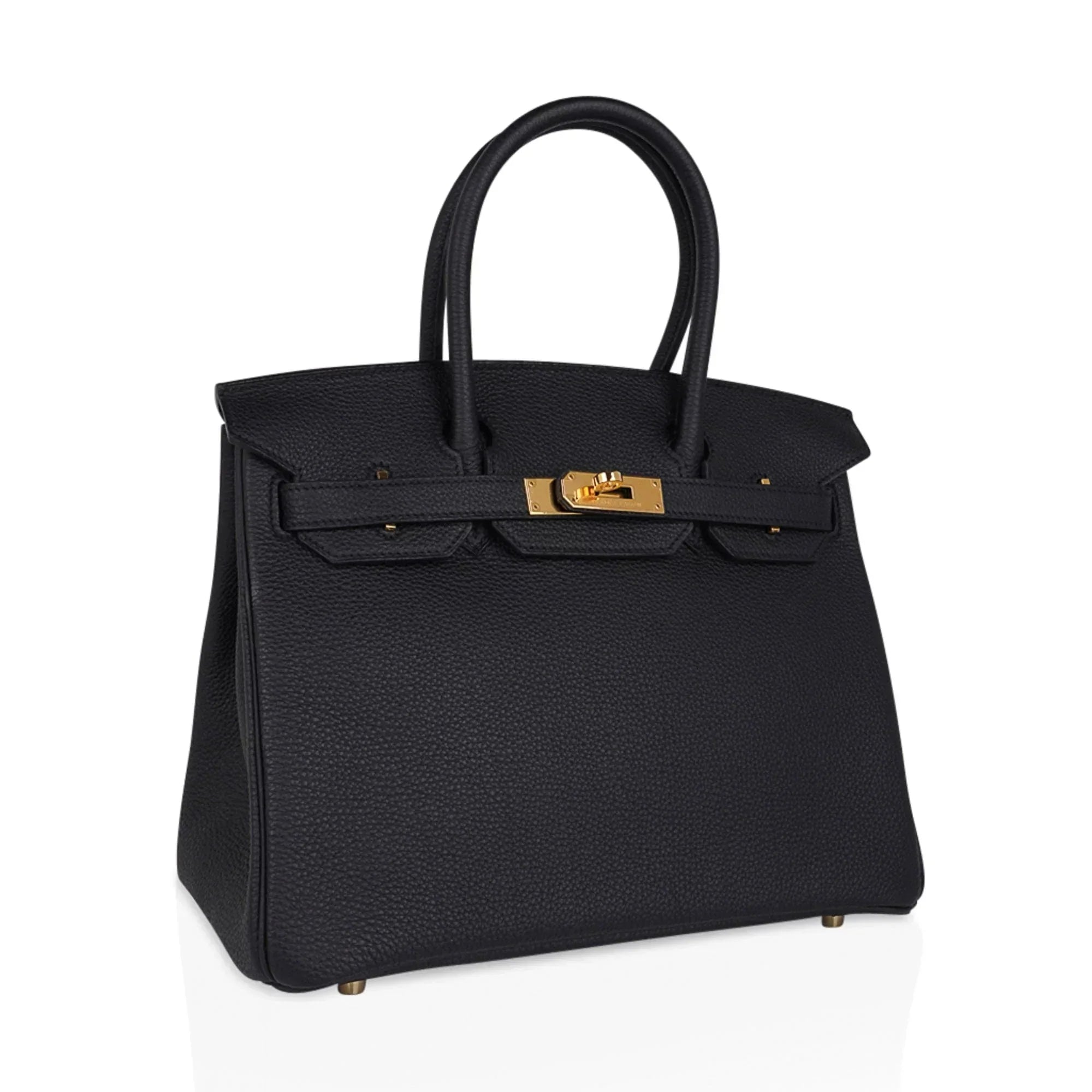 👜Birkin 30 Bag Black Togo Leather with Gold Hardware