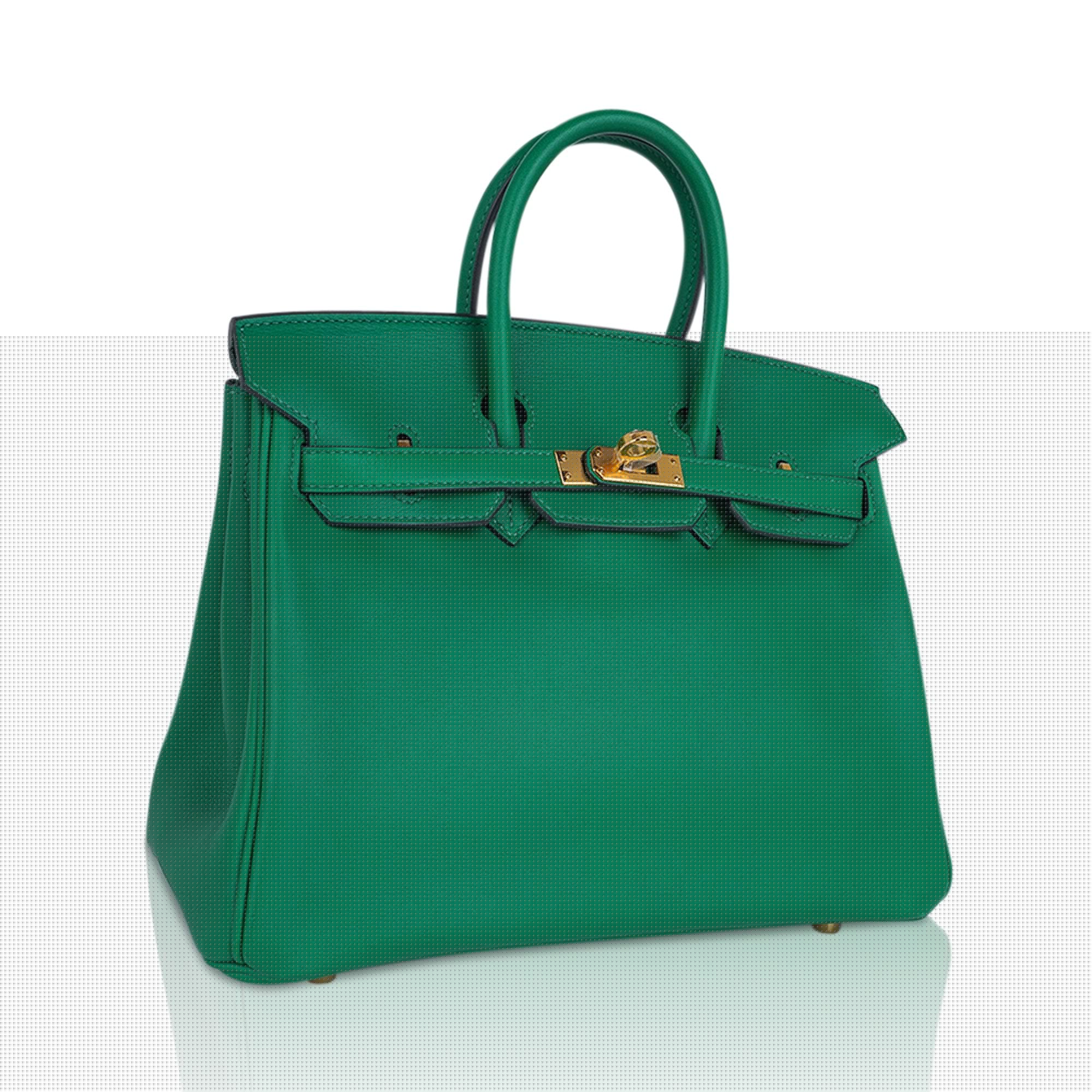 👜Birkin 25 Bag in Cactus Swift Leather with Gold Hardware