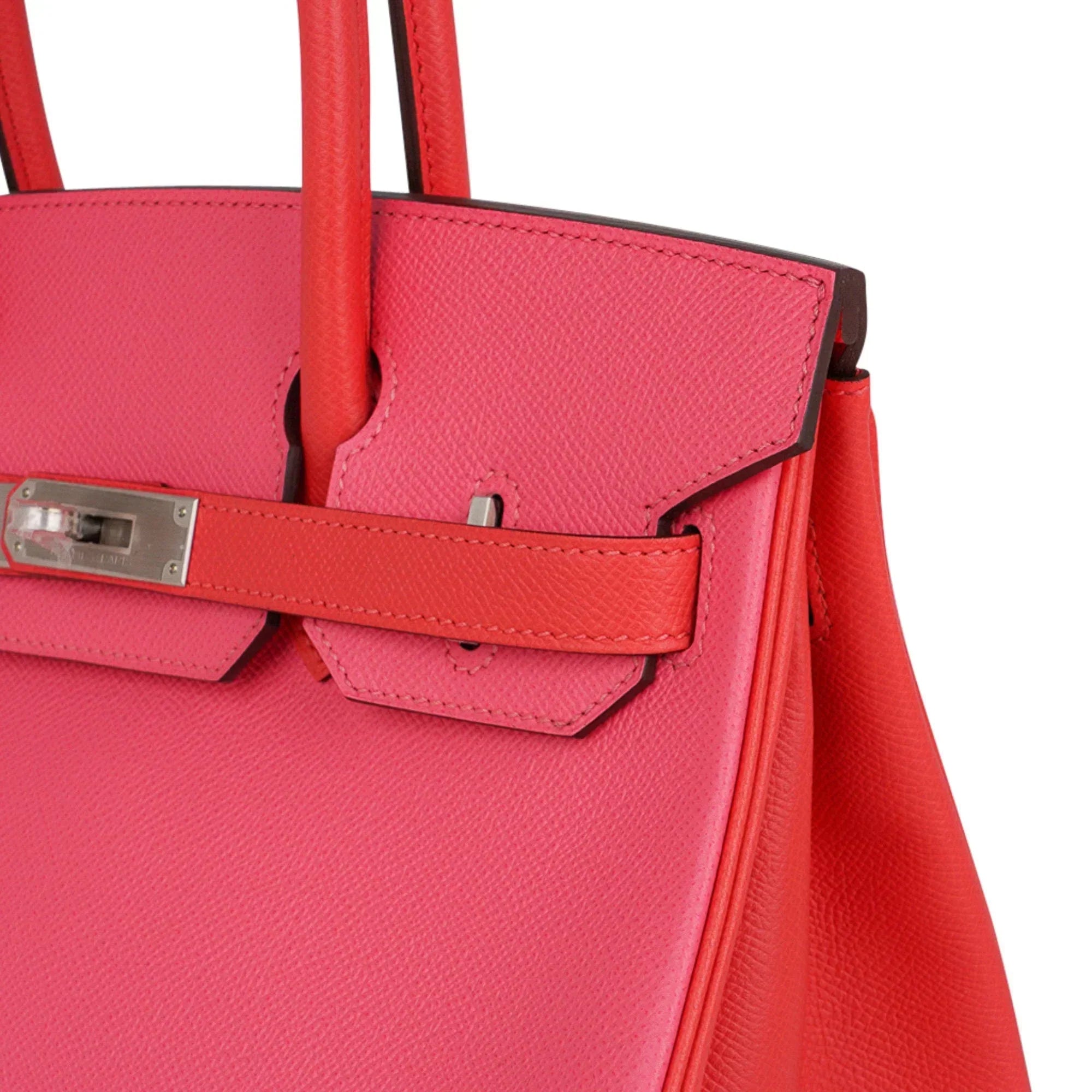 👜Special Order HSS Birkin 30 Bag Rose Azalee & Rose Jaipur Epsom with Brushed Palladium Hardware