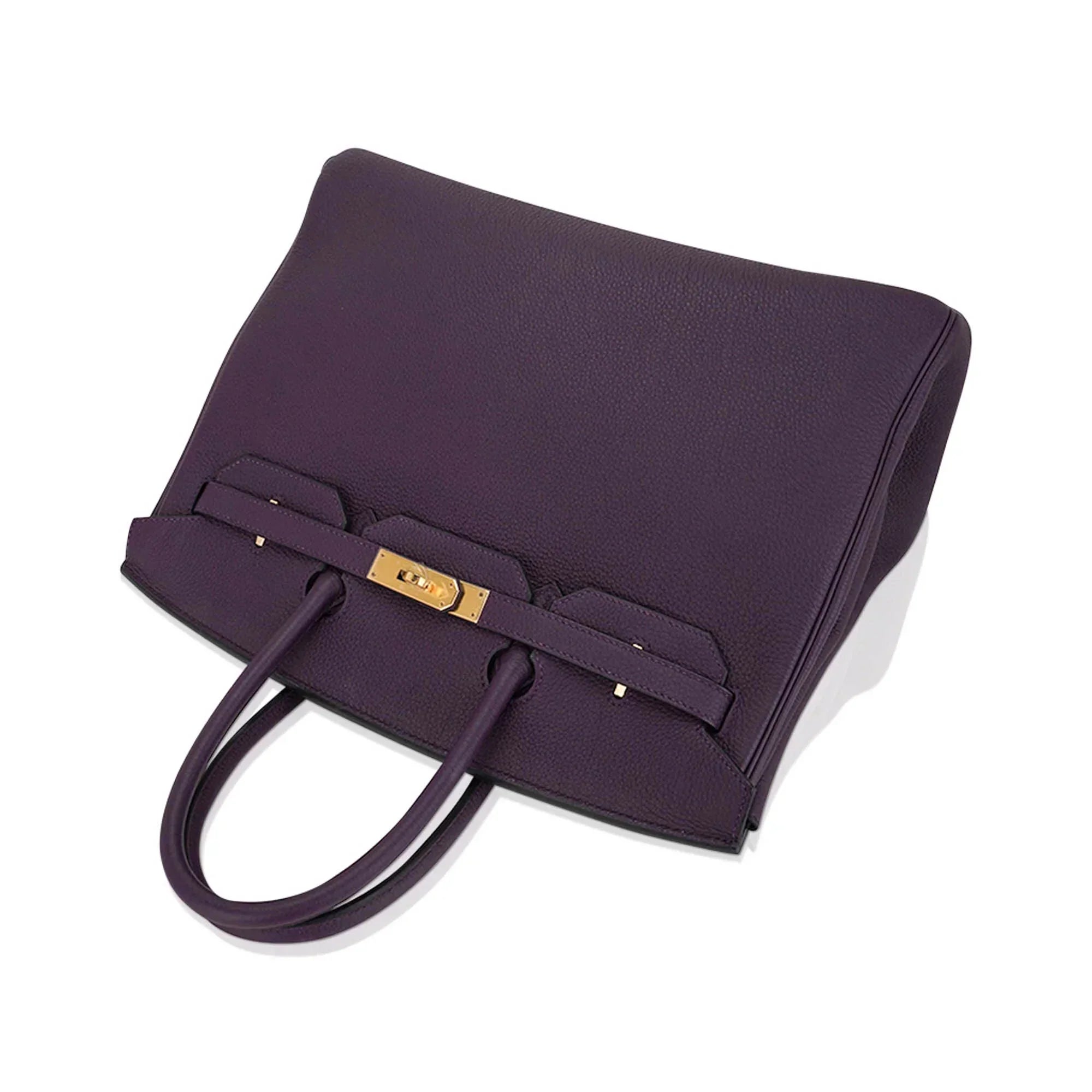 👜Birkin 35 Bag Raisin Togo Leather with Gold Hardware