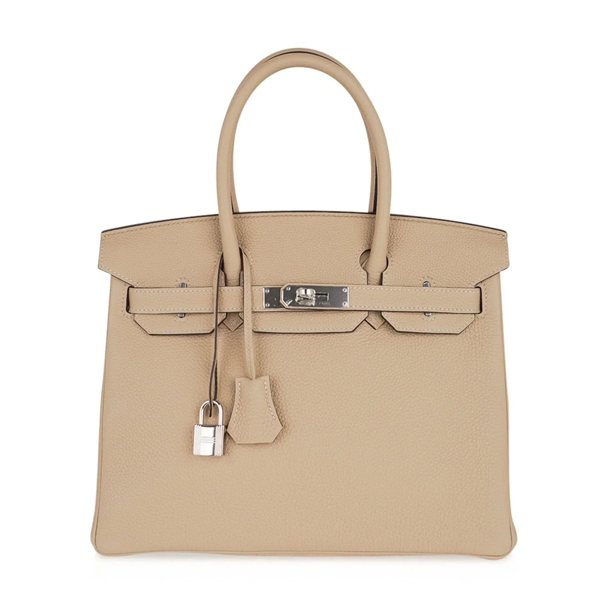 👜Birkin 30 Bag Trench Neutral Perfection Palladium Hardware