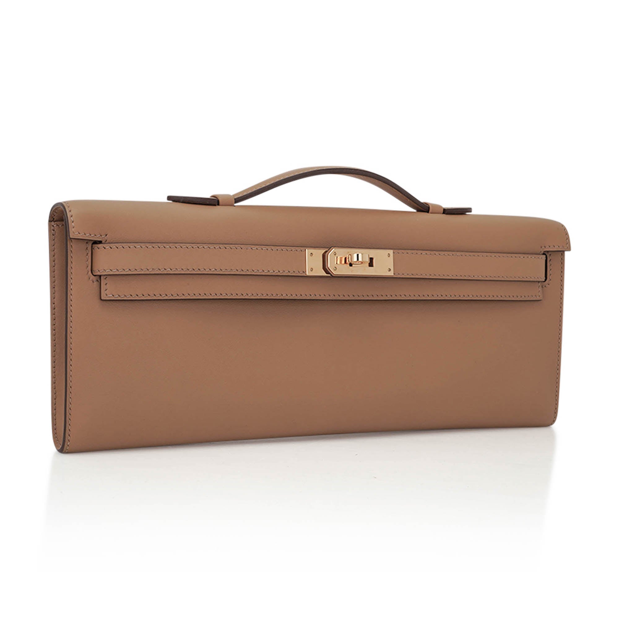👜Limited Edition Kelly Cut Bag Biscuit with Gold Hardware