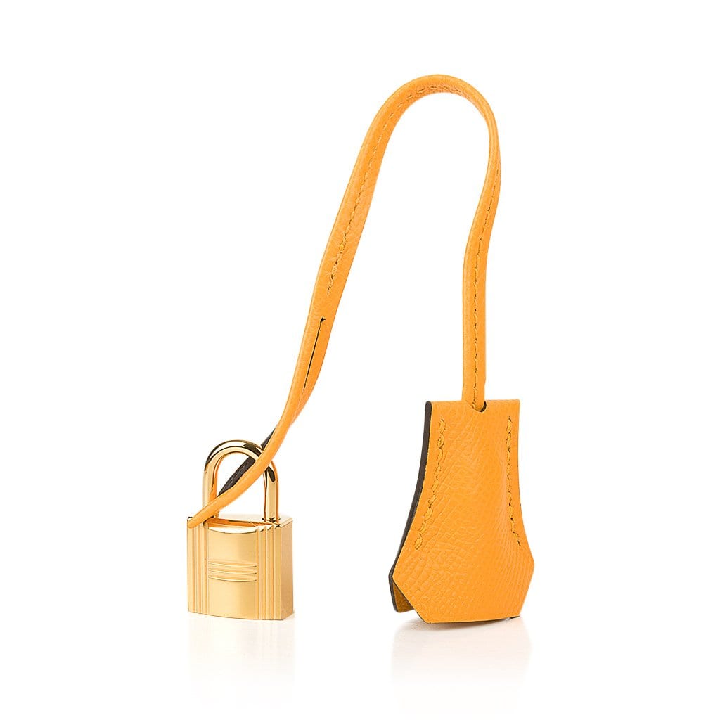 👜Kelly Sellier 28 Bag Jaune D’Or Epsom Leather Gold Hardware