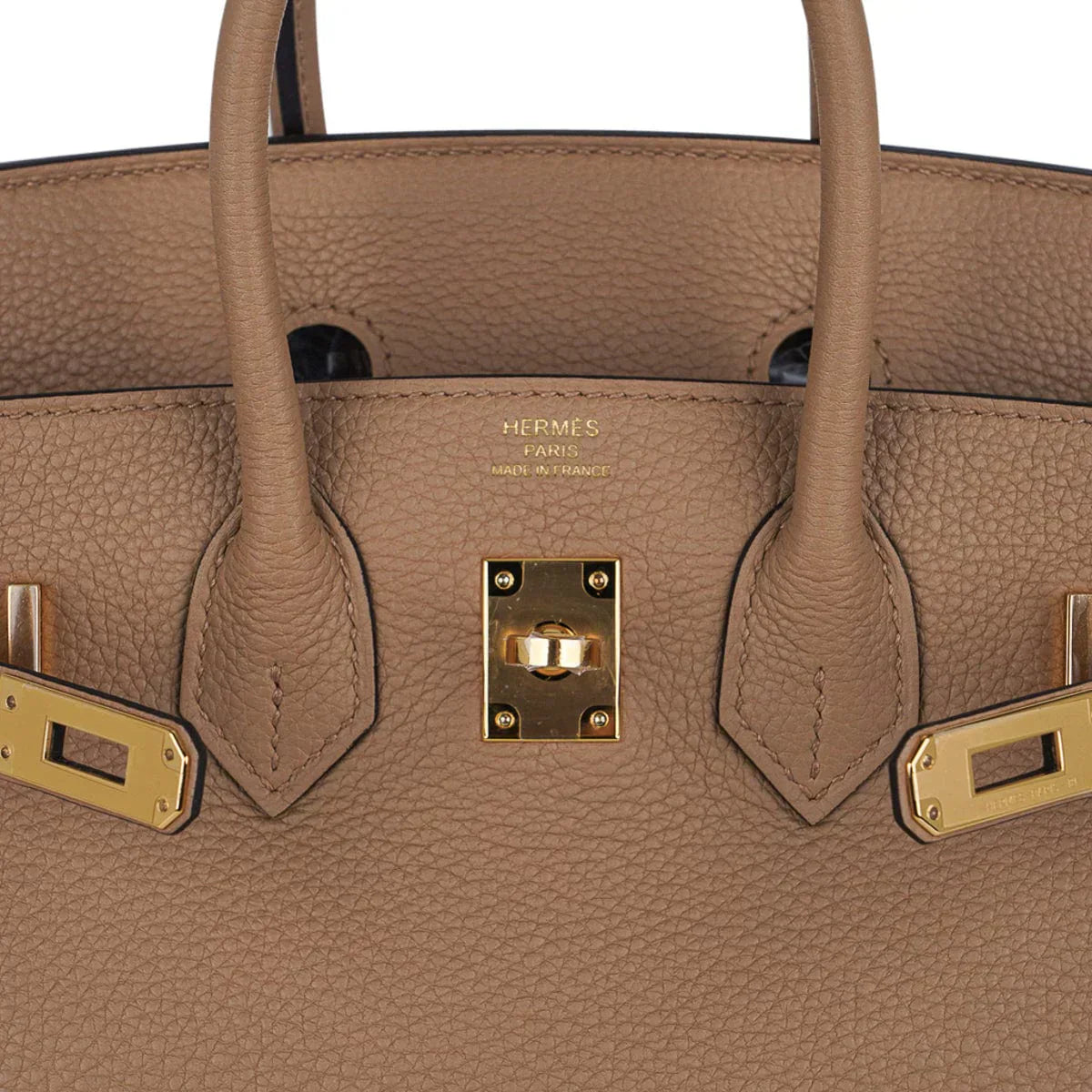 👜Birkin 25 Bag in Chai Togo Leather with Gold Hardware