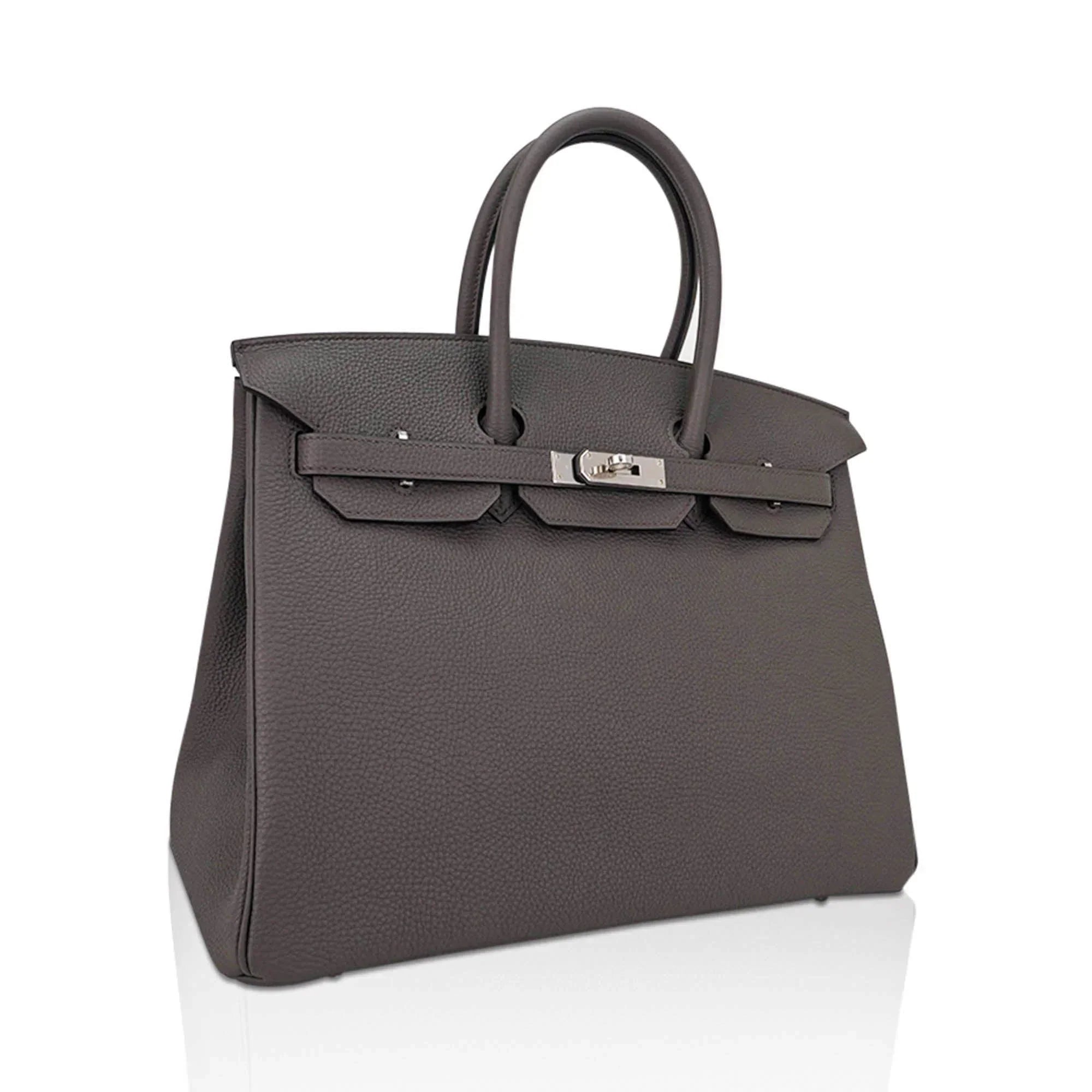 👜Birkin 35 Bag Etain Togo Leather with Palladium Hardware