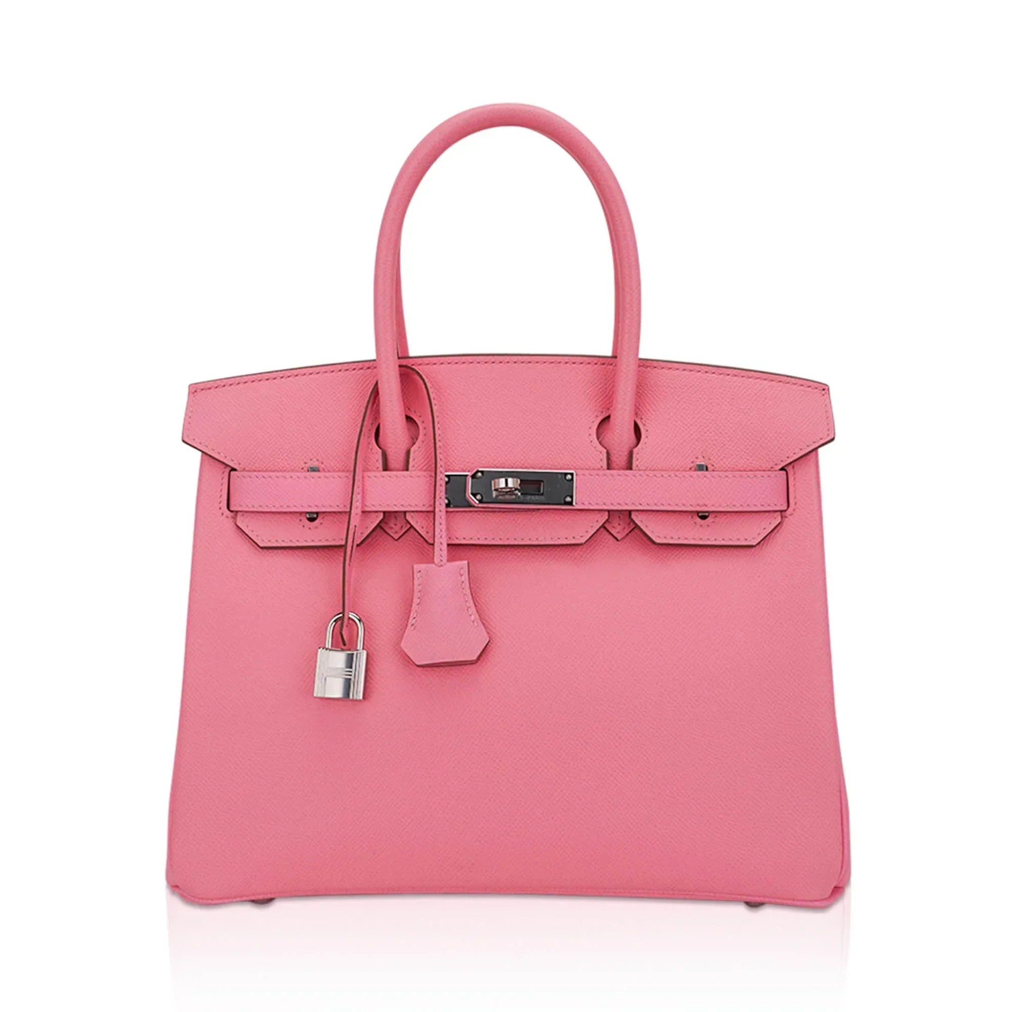 👜Birkin 30 Bag Rose Confetti Epsom Leather with Palladium Hardware