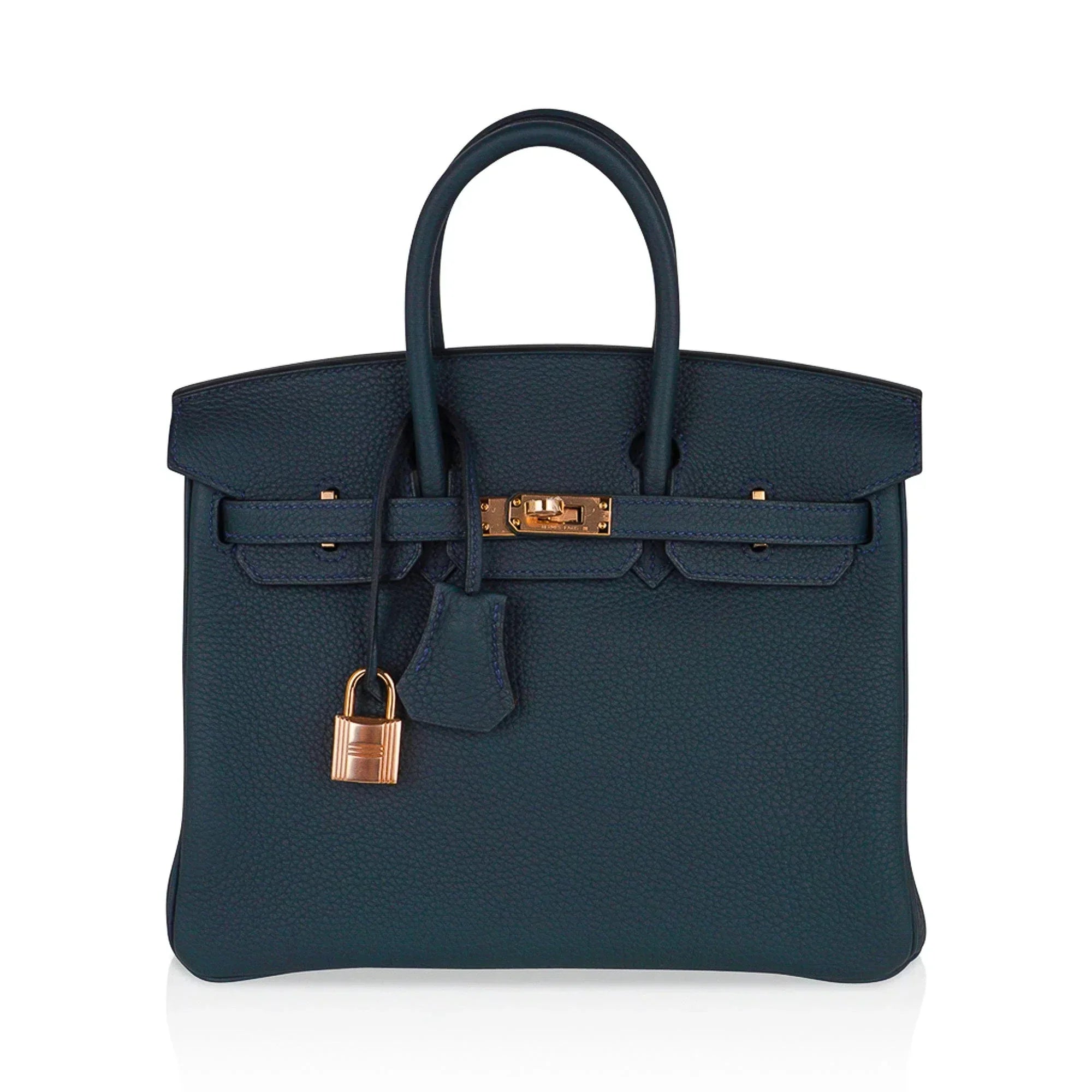 👜Special Order HSS Birkin 25 Bag Vert Cypress Togo Leather with Rose Gold Hardware