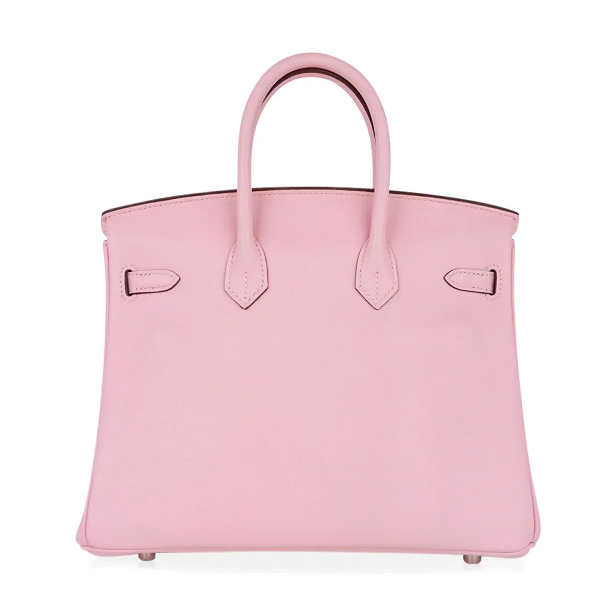 👜Birkin 25 Bag Rose Sakura Palladium Hardware Rare