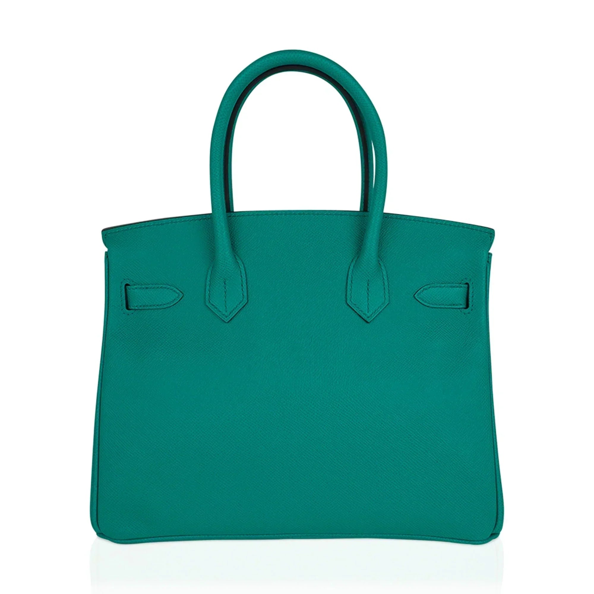 👜Birkin 30 Bag Vert Jade Epsom Leather with Gold Hardware