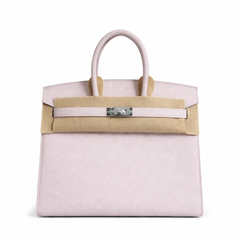 Hermès Birkin 25 Sellier Mauve Pale Epsom Silver Hardware