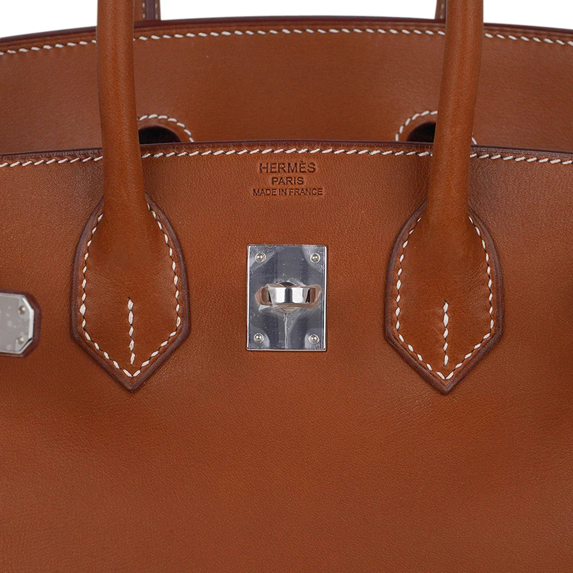 👜Limited Edition Birkin 25 Fauve Barenia Leather Bag Palladium Hardware