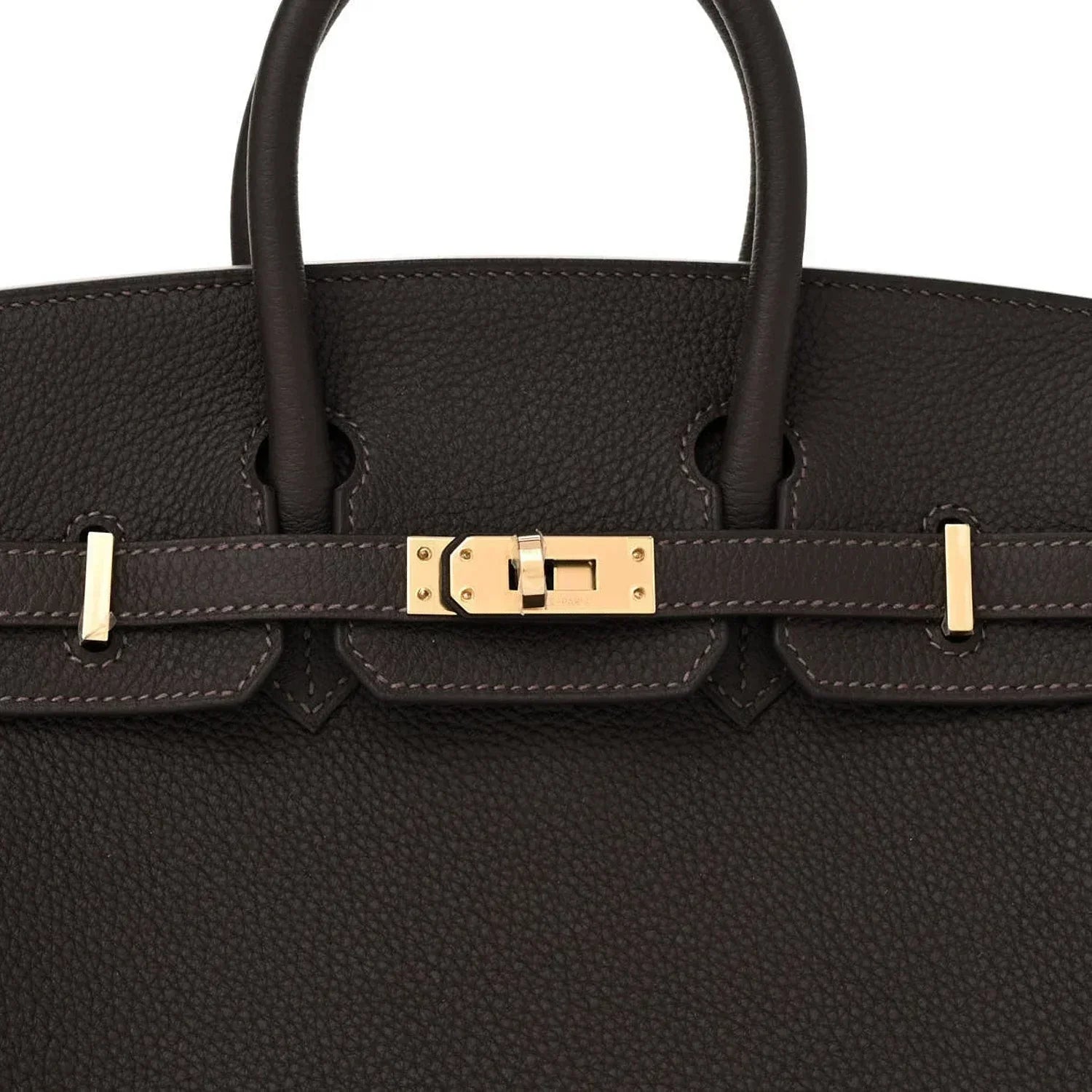👜Birkin 25 Togo handbag is made of extremely soft calfskin