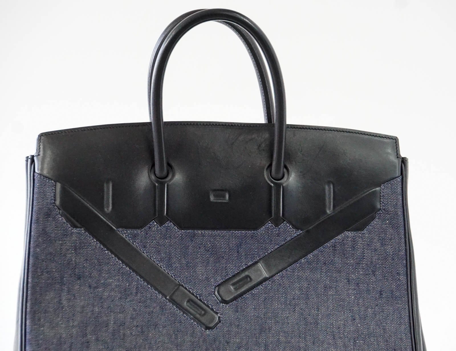 👜Birkin 35 Bag Rare Limited Edition Denim Shadow