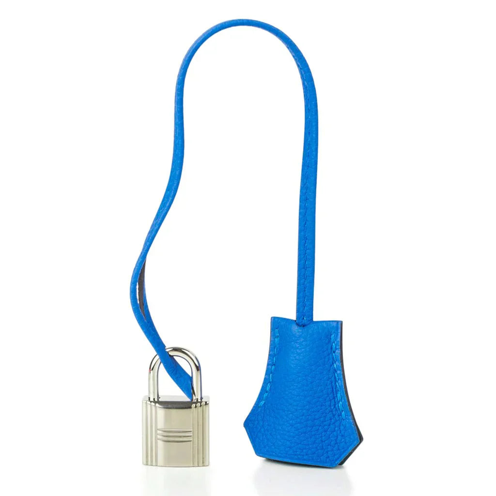 👜Verso Birkin 30 Bag Blue Zanzibar & Malachite Togo Leather with Palladium Hardware