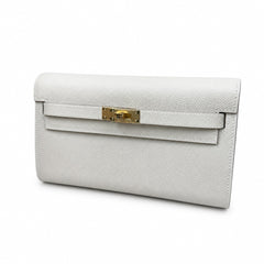Kelly woc epsom, milkshake platinum buckle, Hass leather, handmade wax thread, all-steel hardware, top-selling market currency