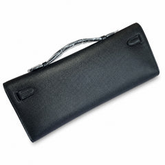 Kelly Cut 31 handbag Epsom leather picture black ready stock